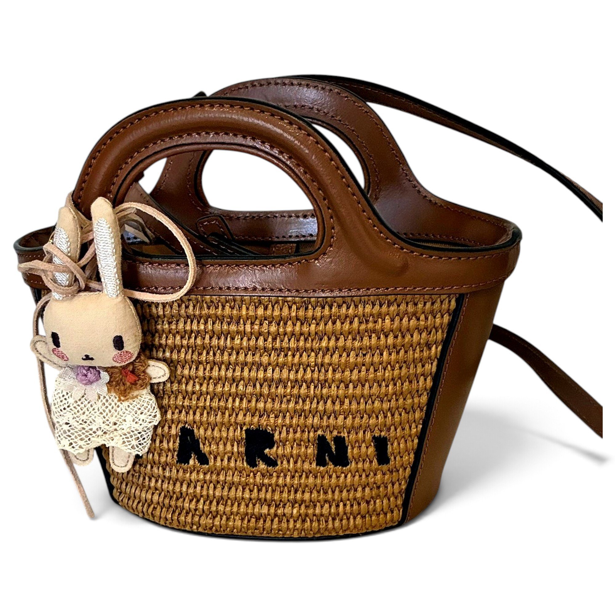 Marni Tropicalia leather crossbody bag