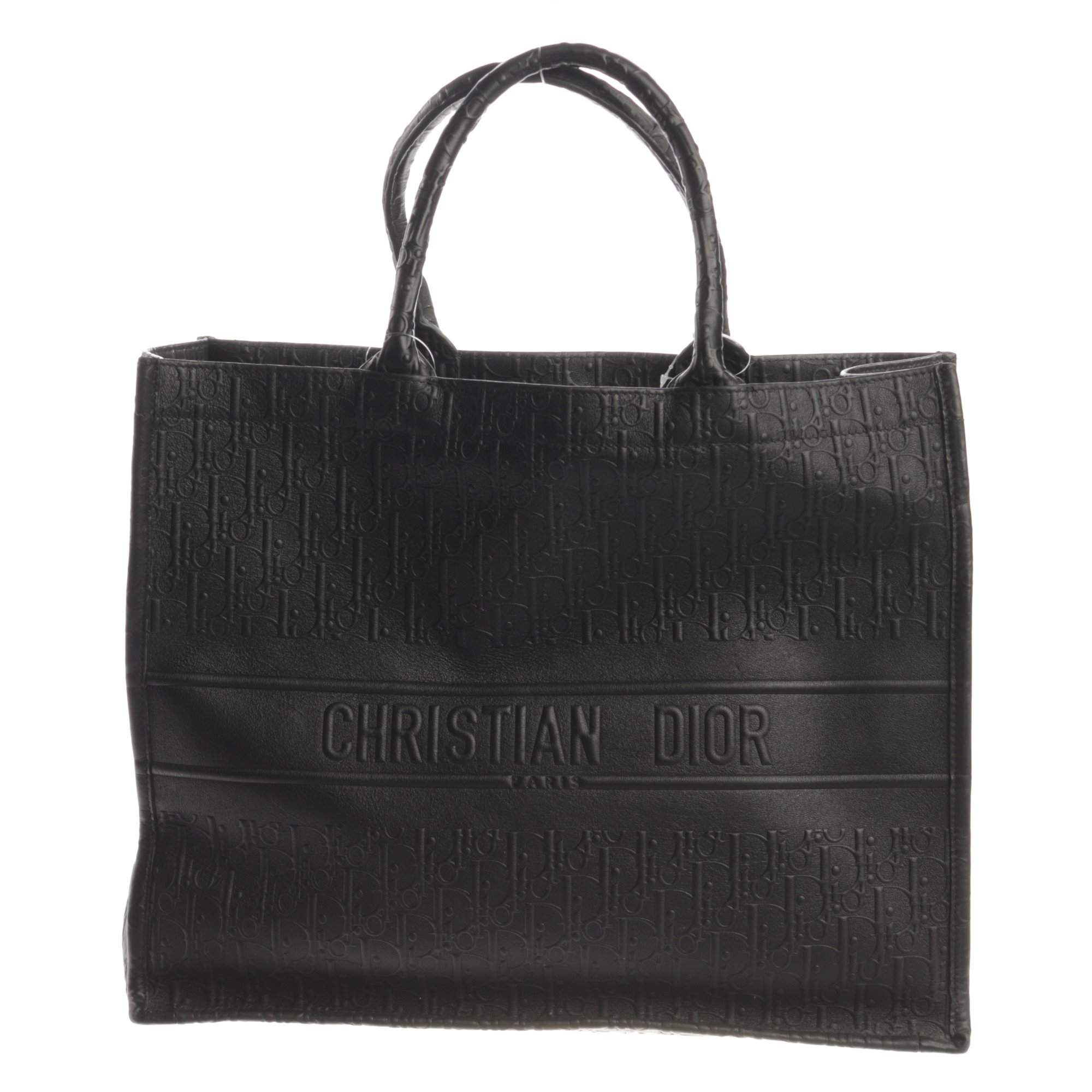 Leather tote