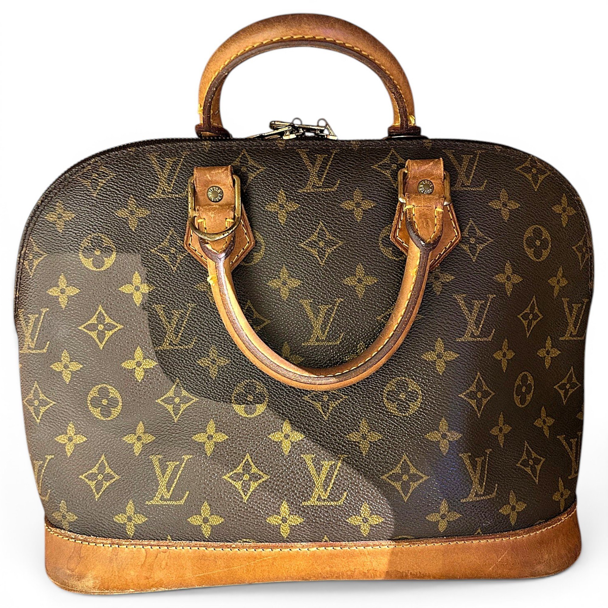 Alma patent leather handbag