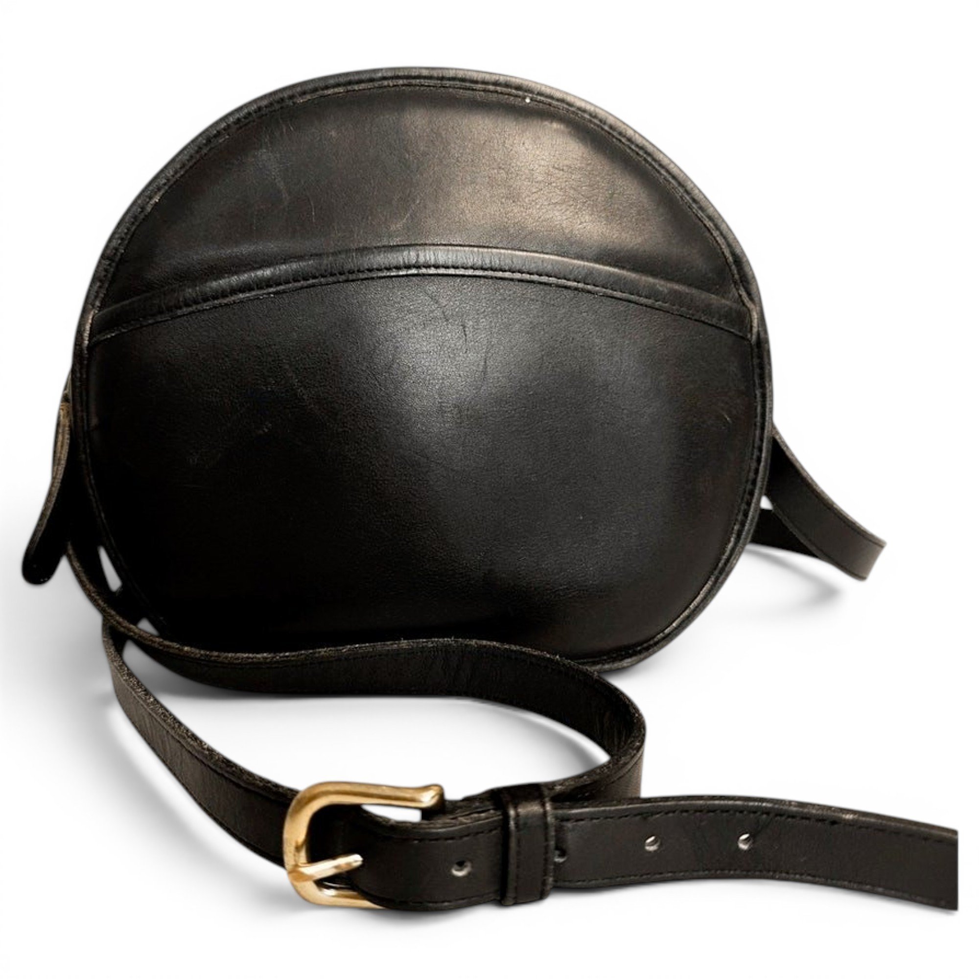 Leather crossbody bag