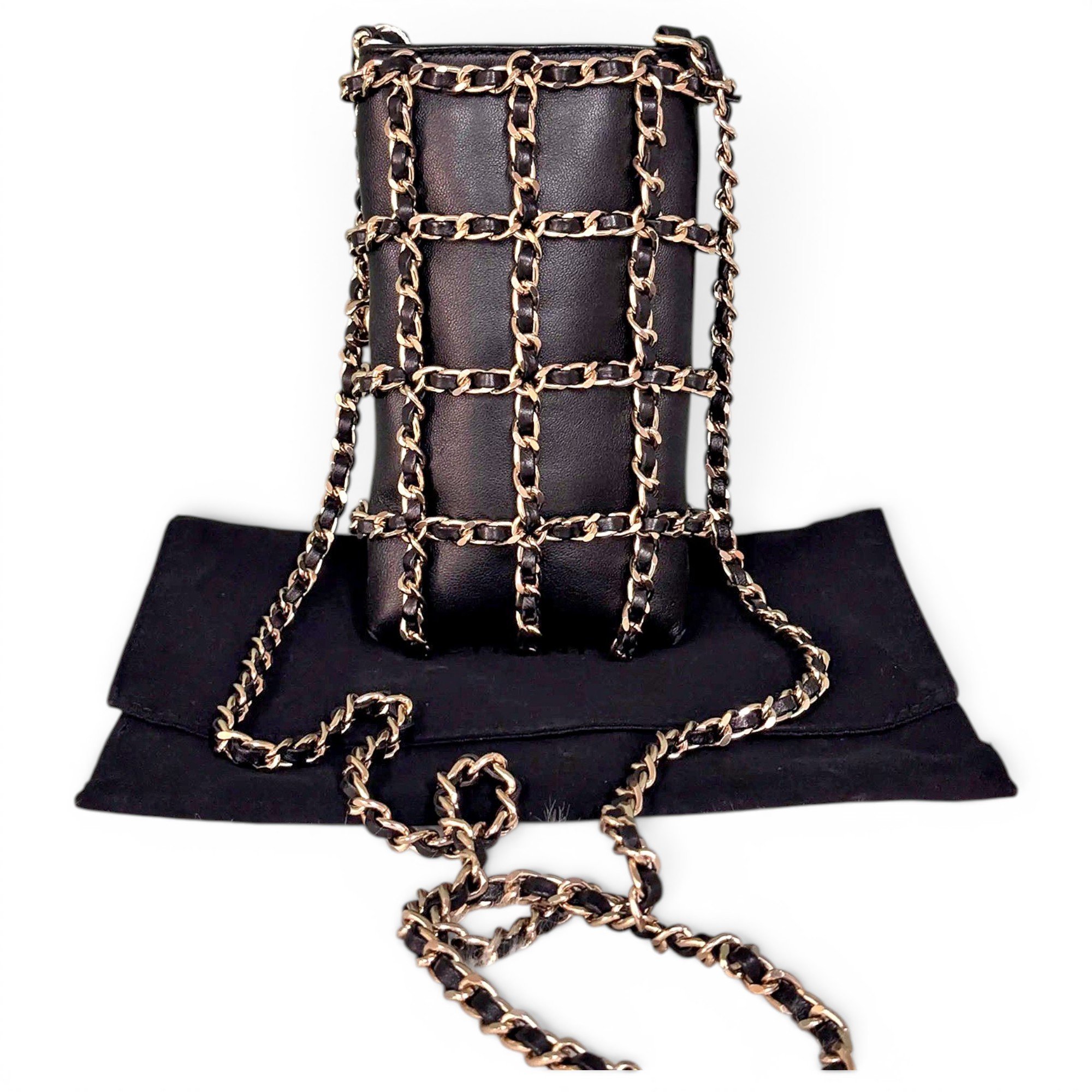 Leather crossbody bag
