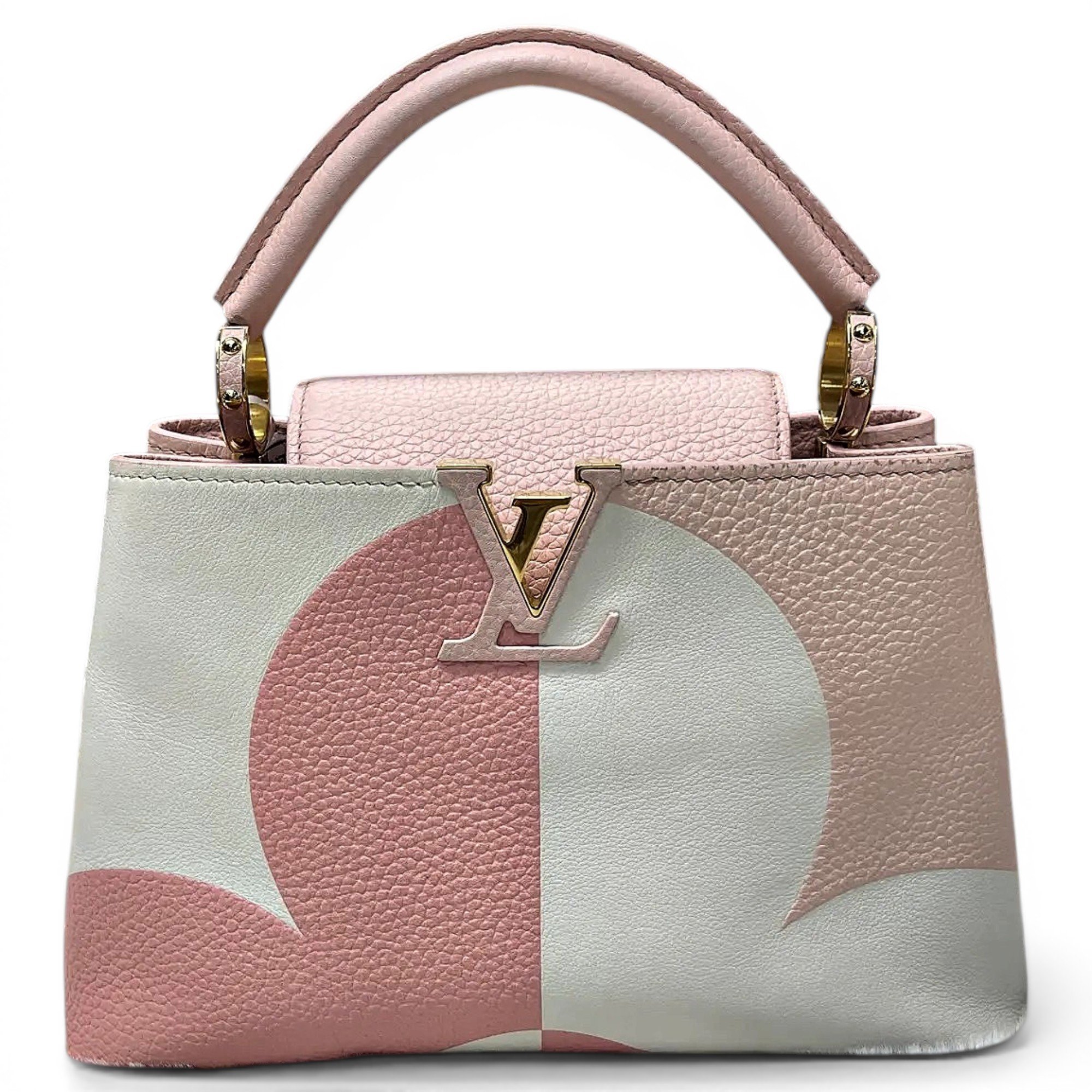 Capucines leather handbag