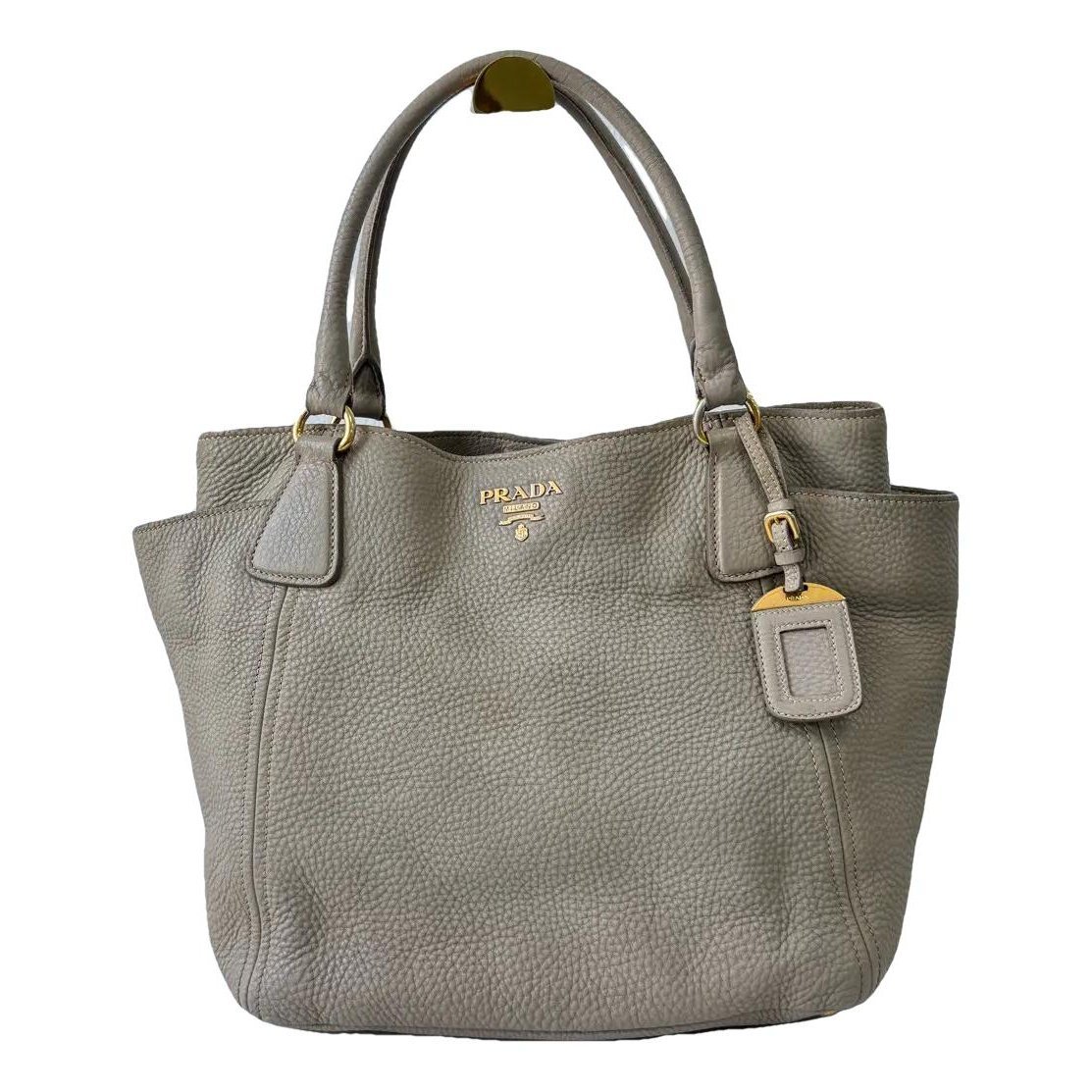 Madras leather handbag