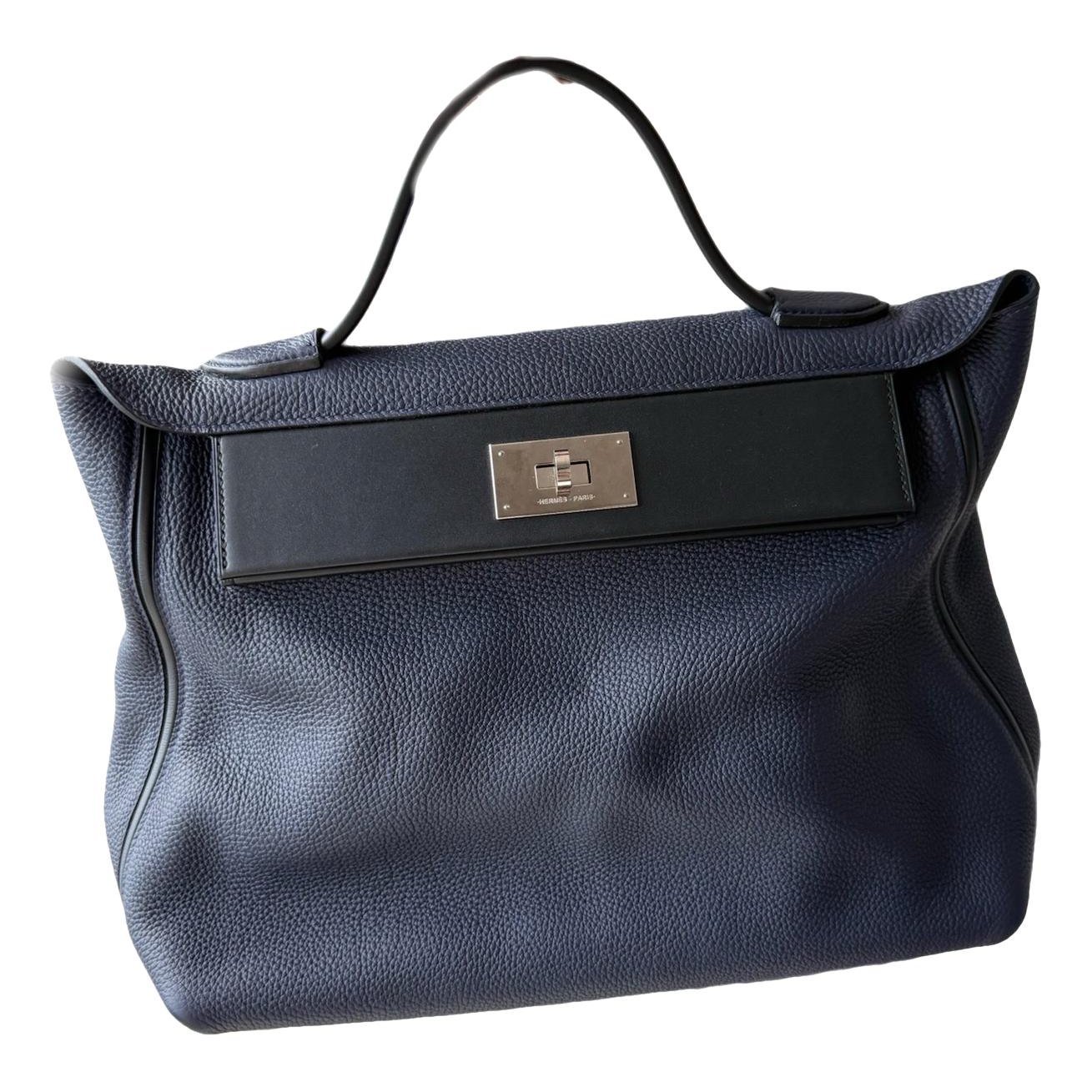 24/24 leather handbag