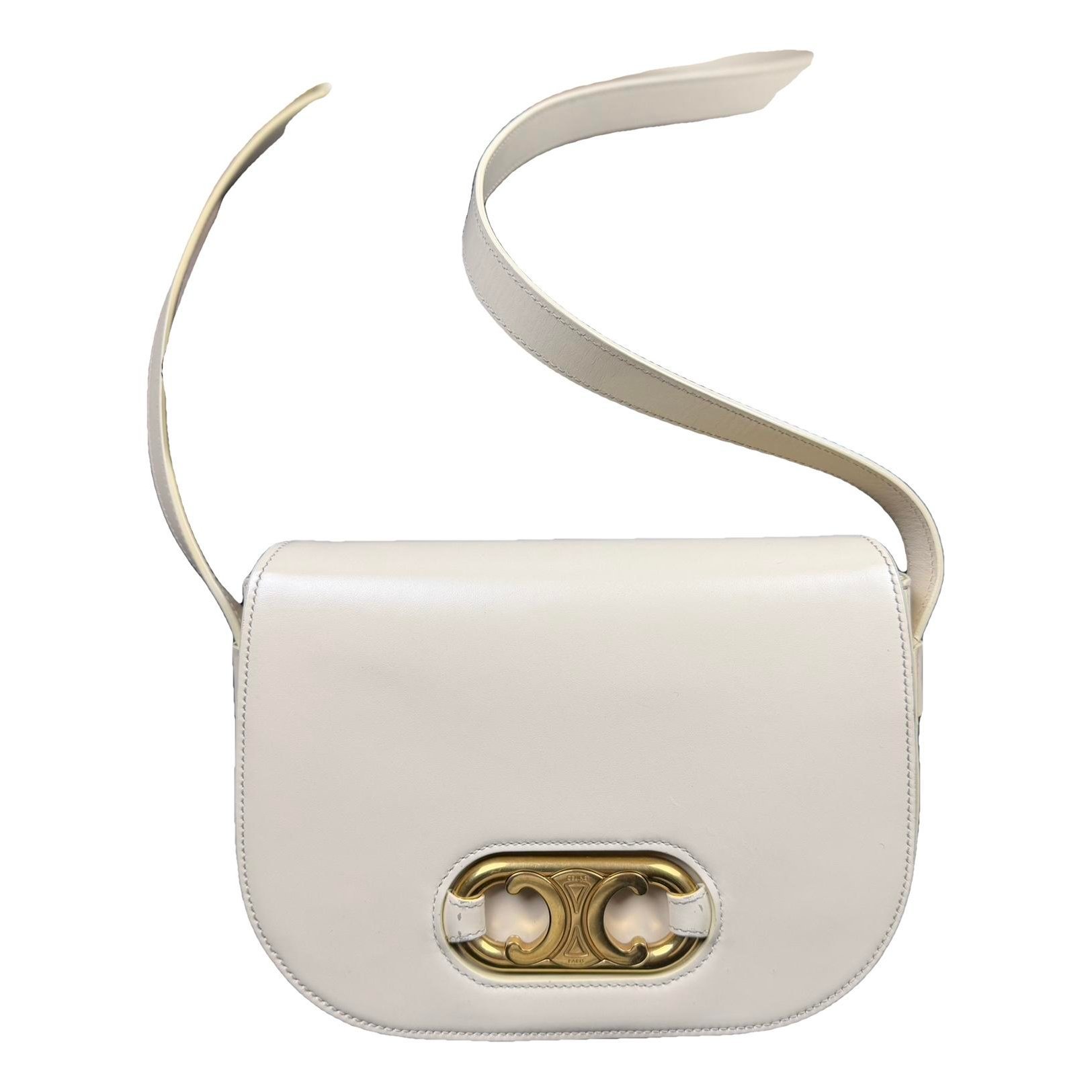 Triomphe leather handbag