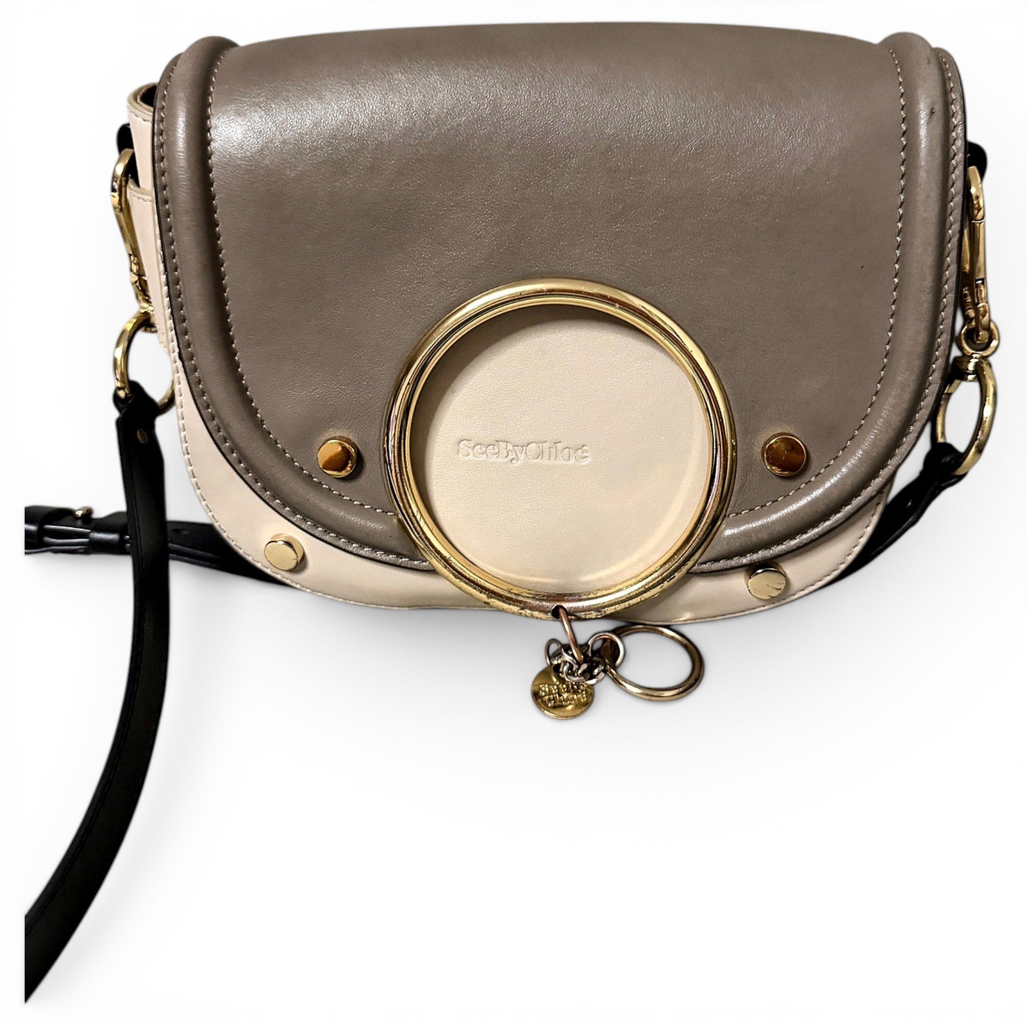 Leather crossbody bag