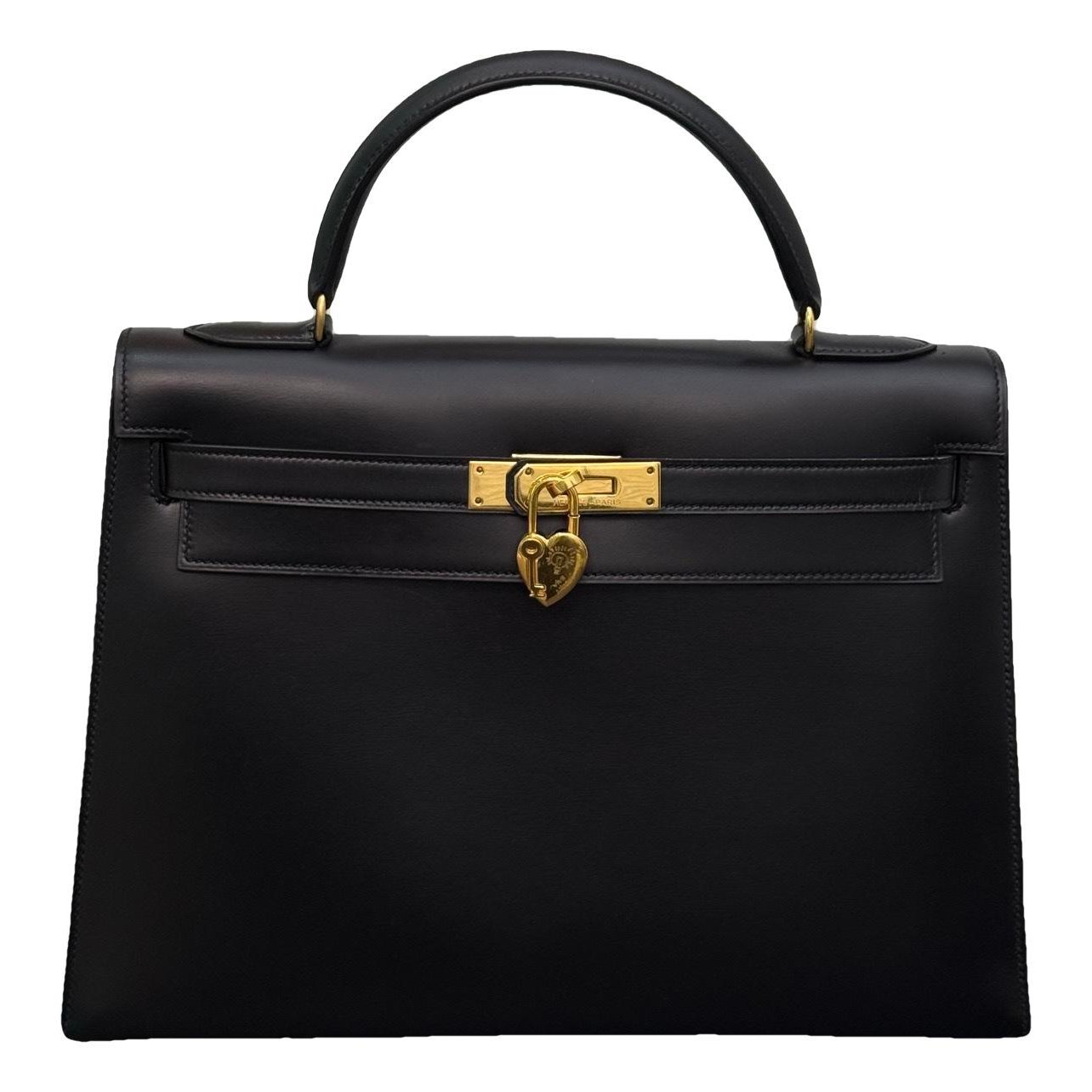 Kelly 32 leather handbag