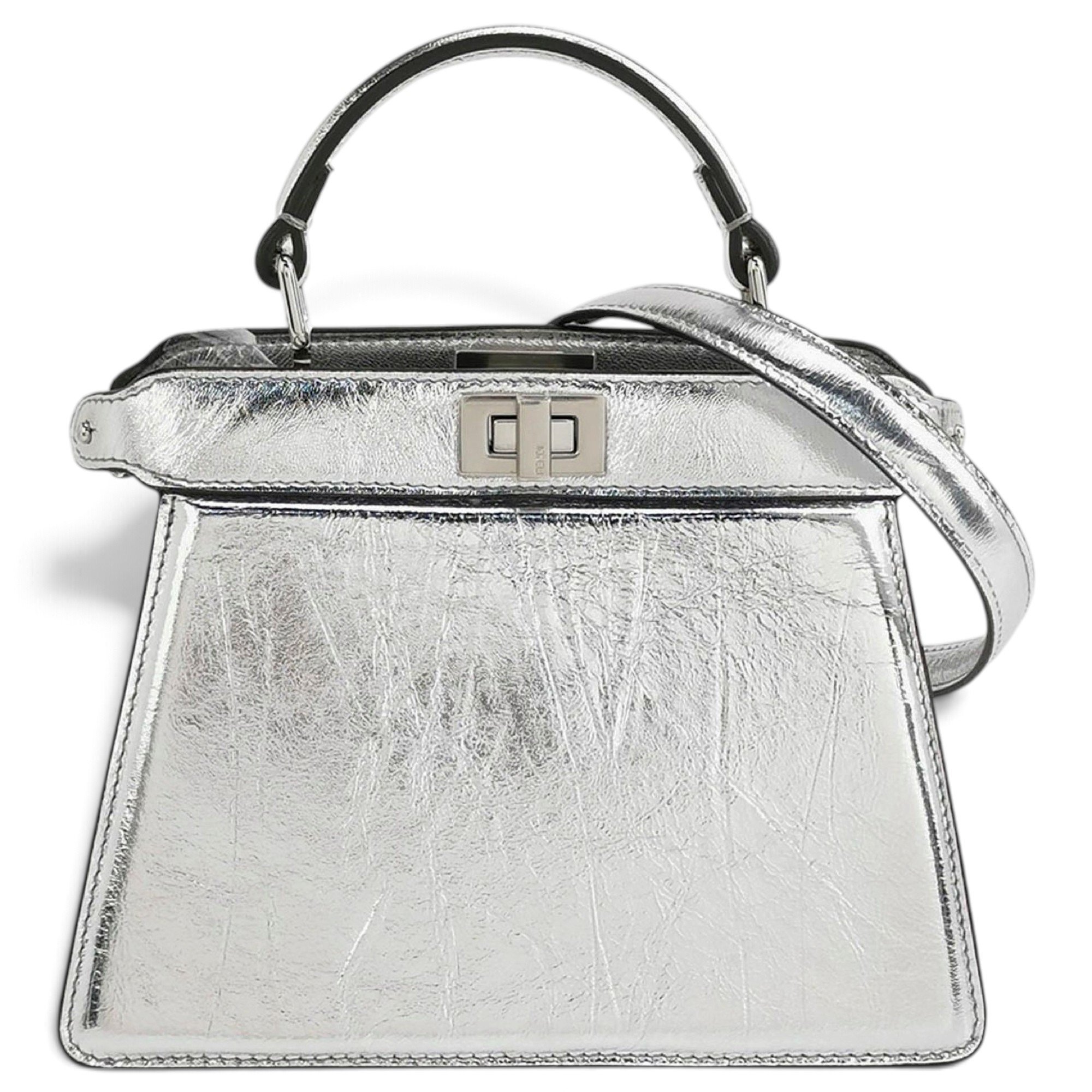 Peekaboo leather crossbody bag