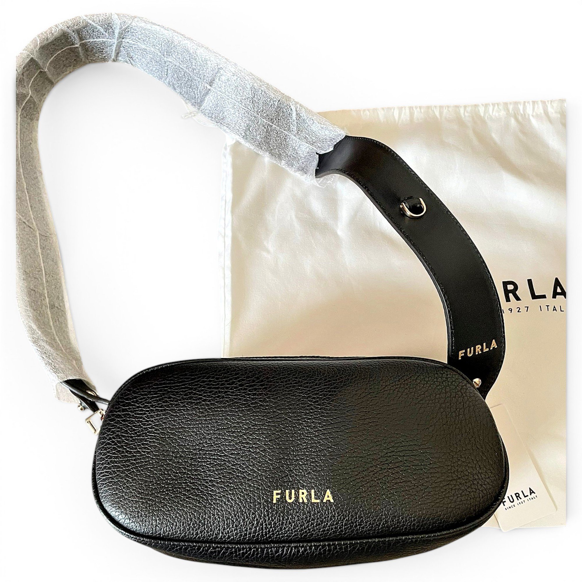 Leather handbag
