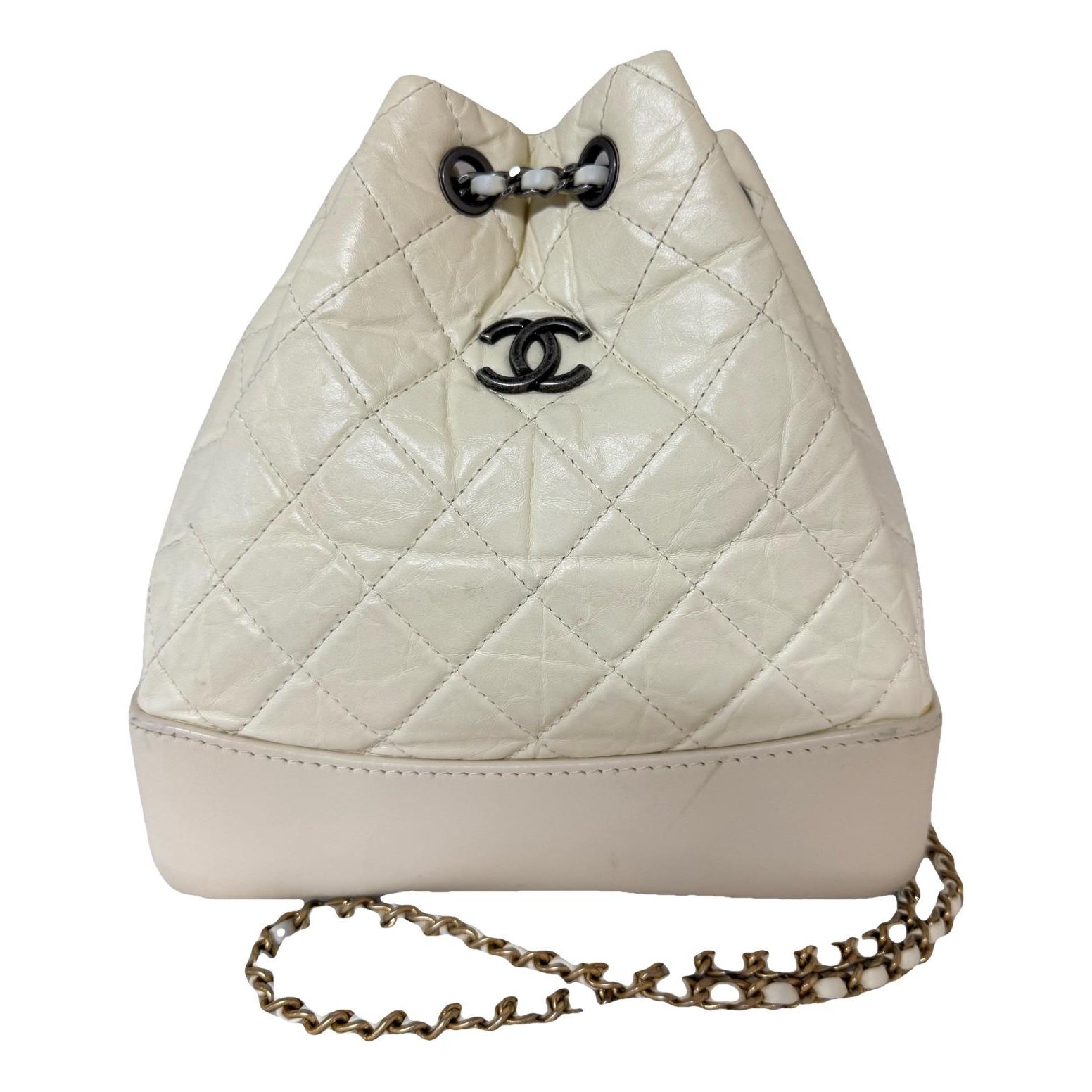 Gabrielle Bucket pony-style calfskin handbag