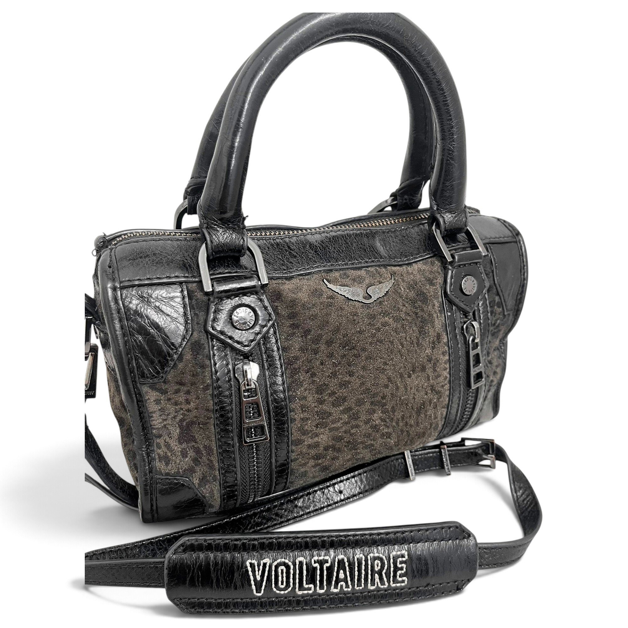 Sunny leather crossbody bag