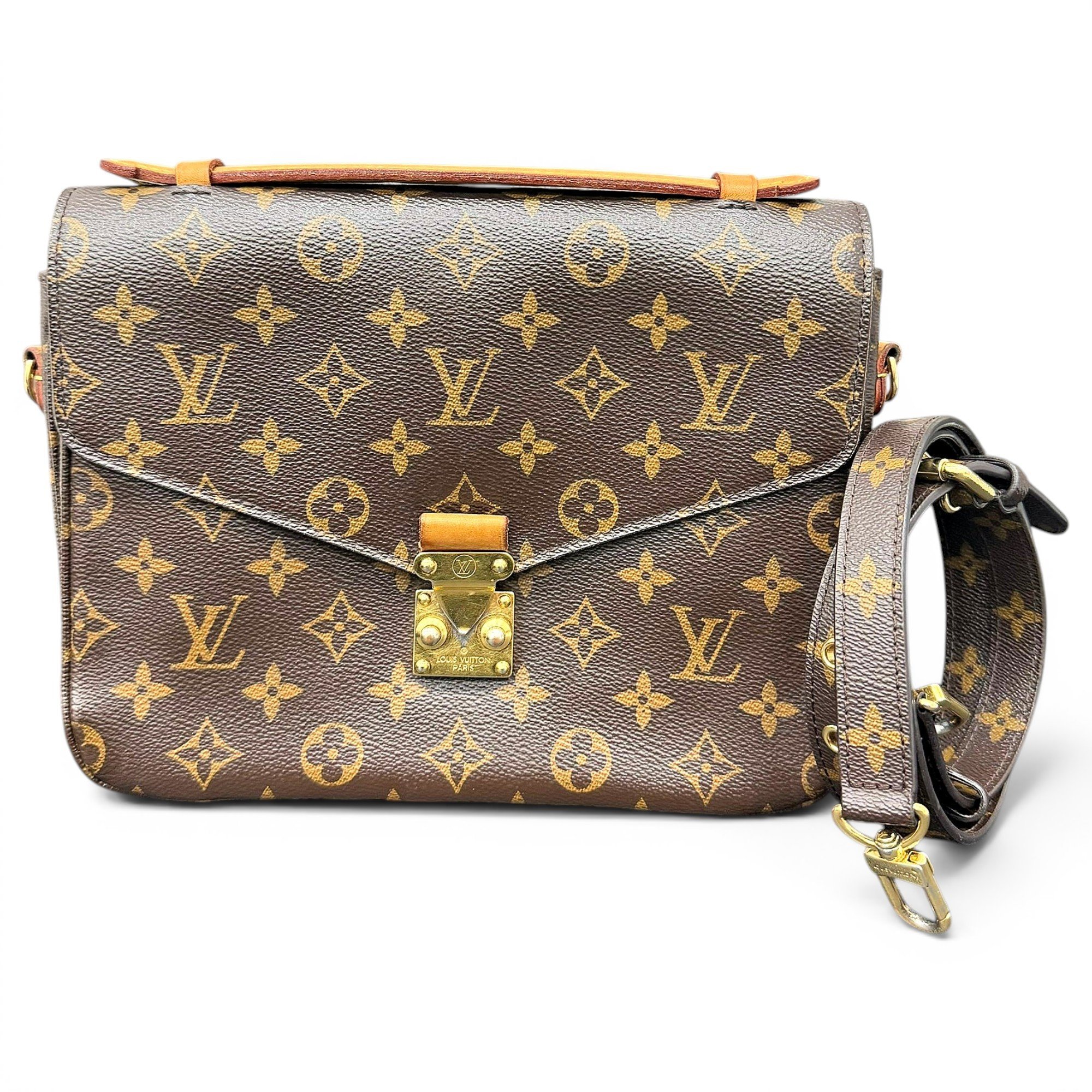 Metis leather handbag