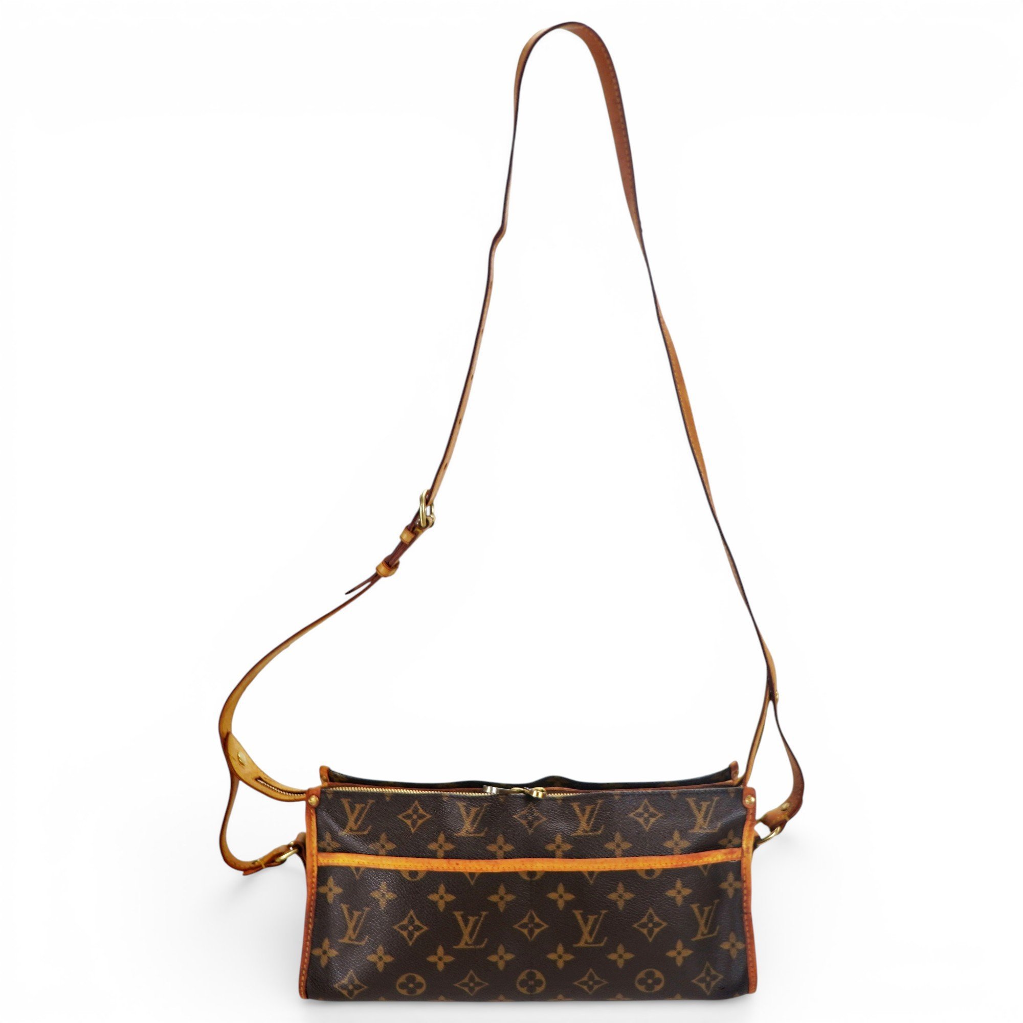 Popincourt leather crossbody bag