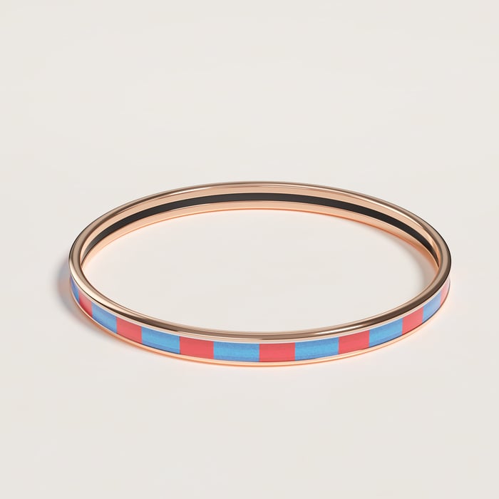 Aurore Bleu a Vos Crayons Bangle