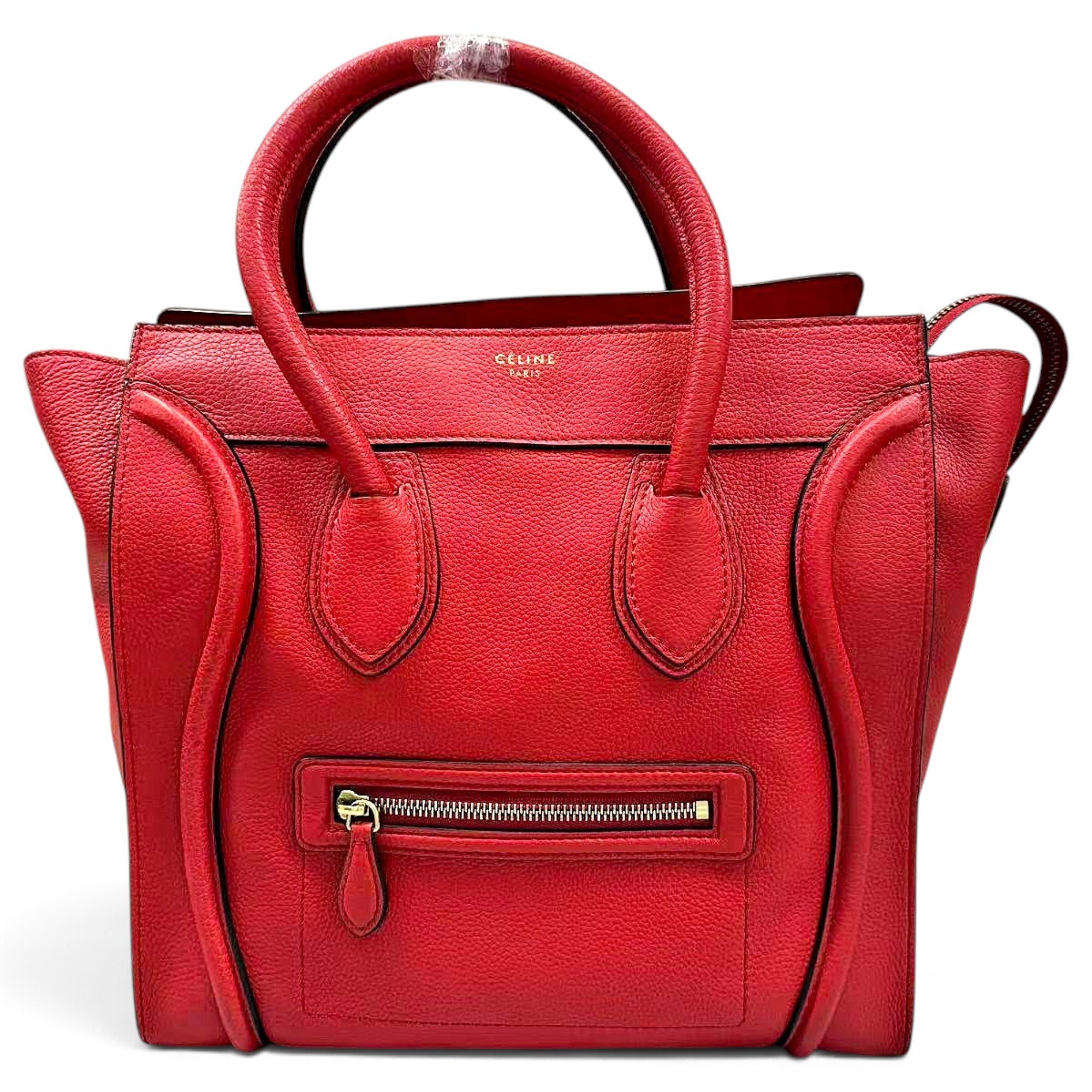 Luggage leather handbag