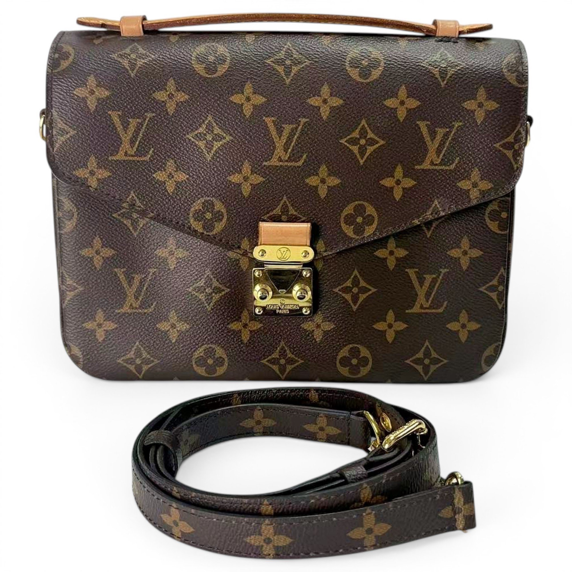 Metis leather crossbody bag