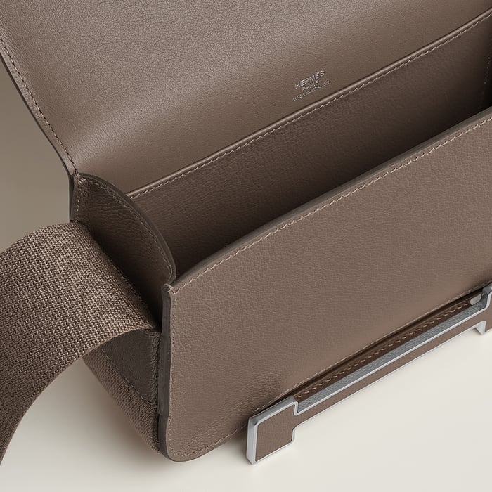 Étoupe Hermès Geta Bag