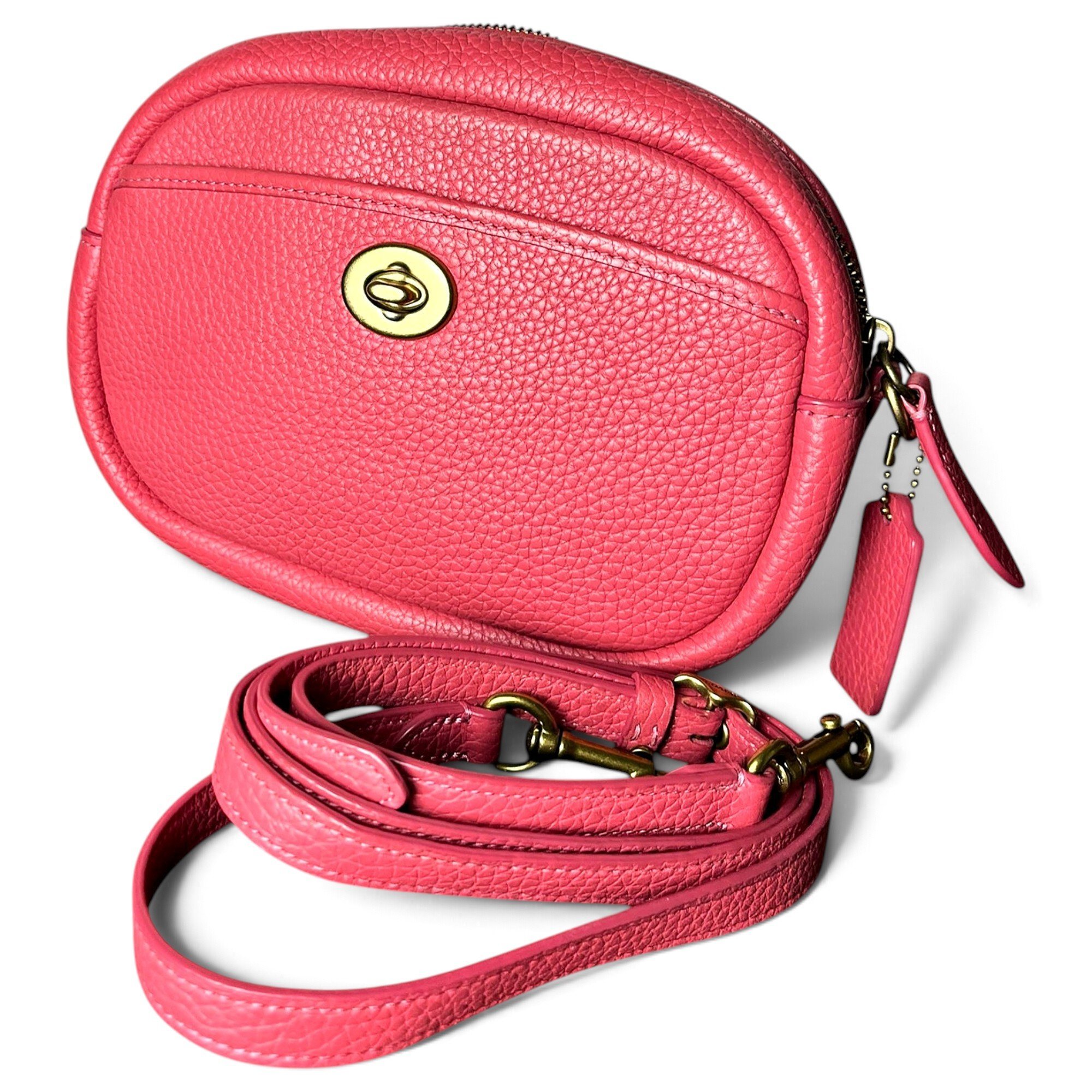 Leather crossbody bag