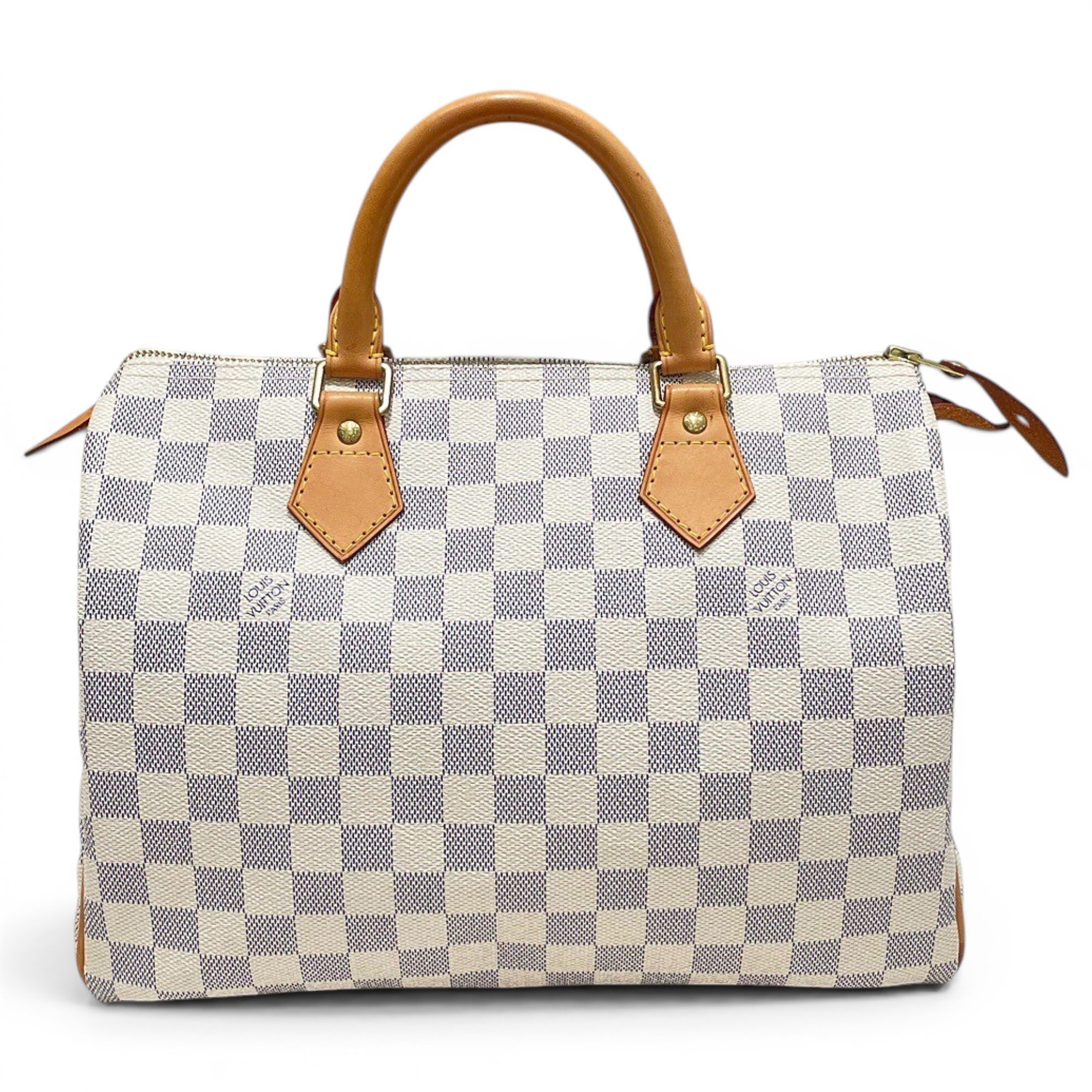 Speedy leather handbag