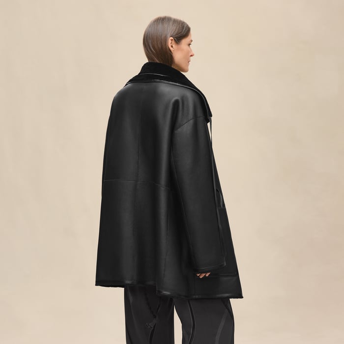 Noir Reversible Coat