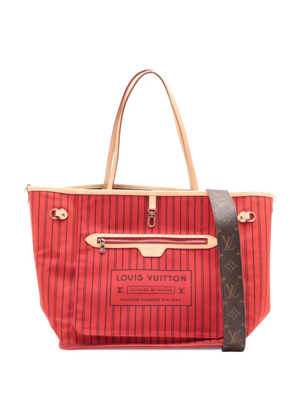 2021-2026 Monogram Neverfull Bandouliere Inside Out MM satchel