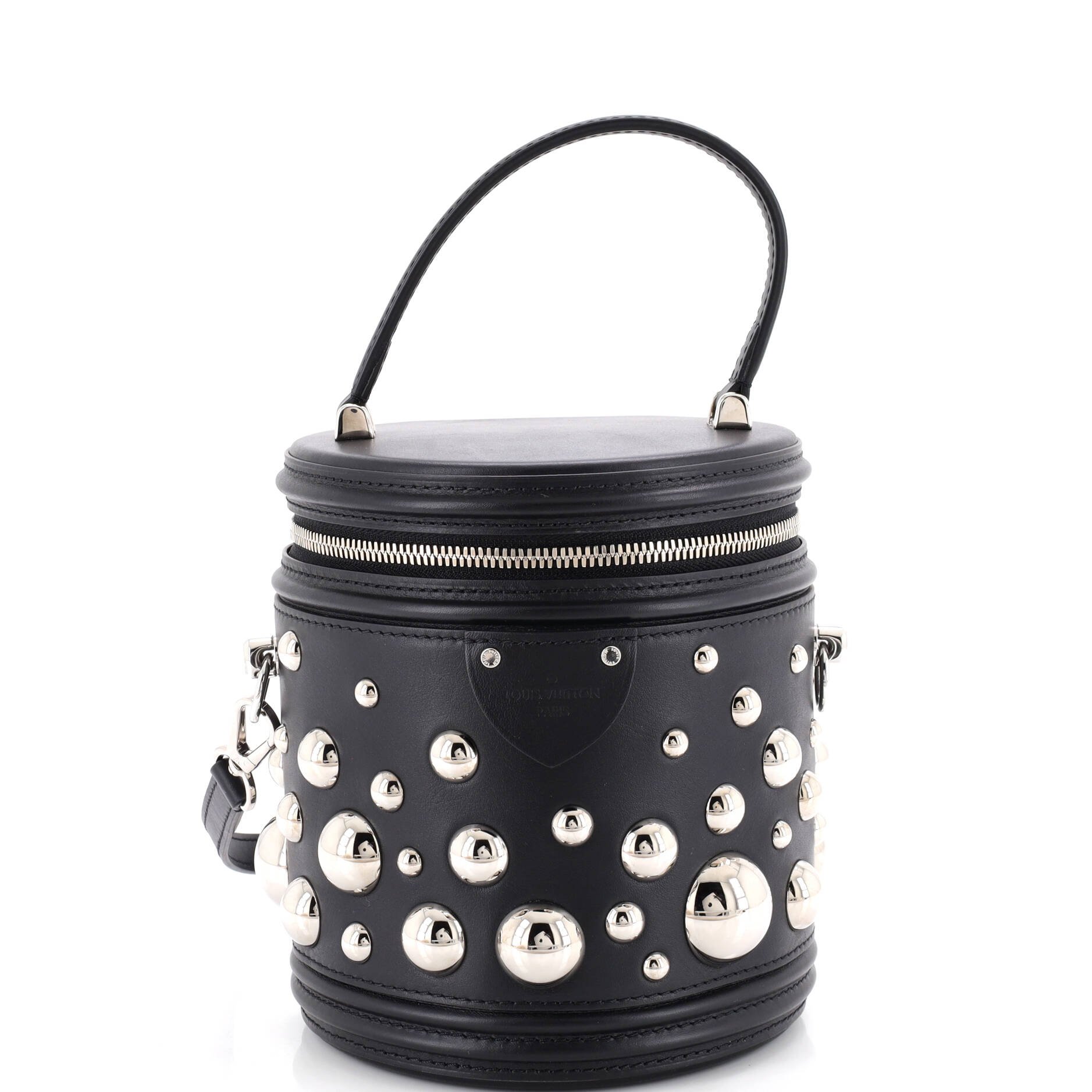Cannes Handbag Yayoi Kusama Embellished Leather