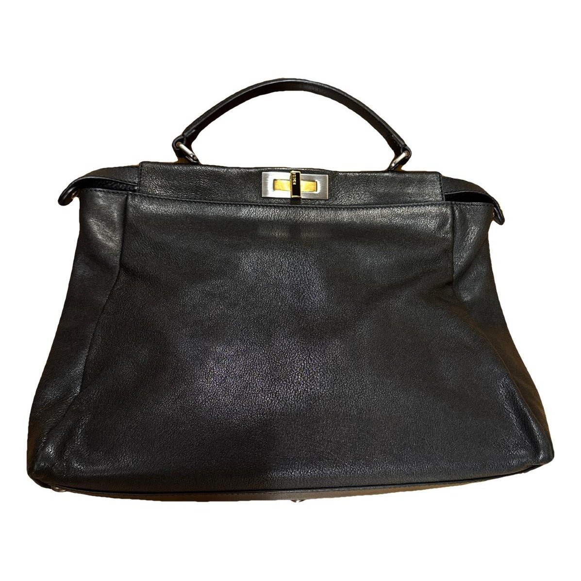 Peekaboo leather handbag