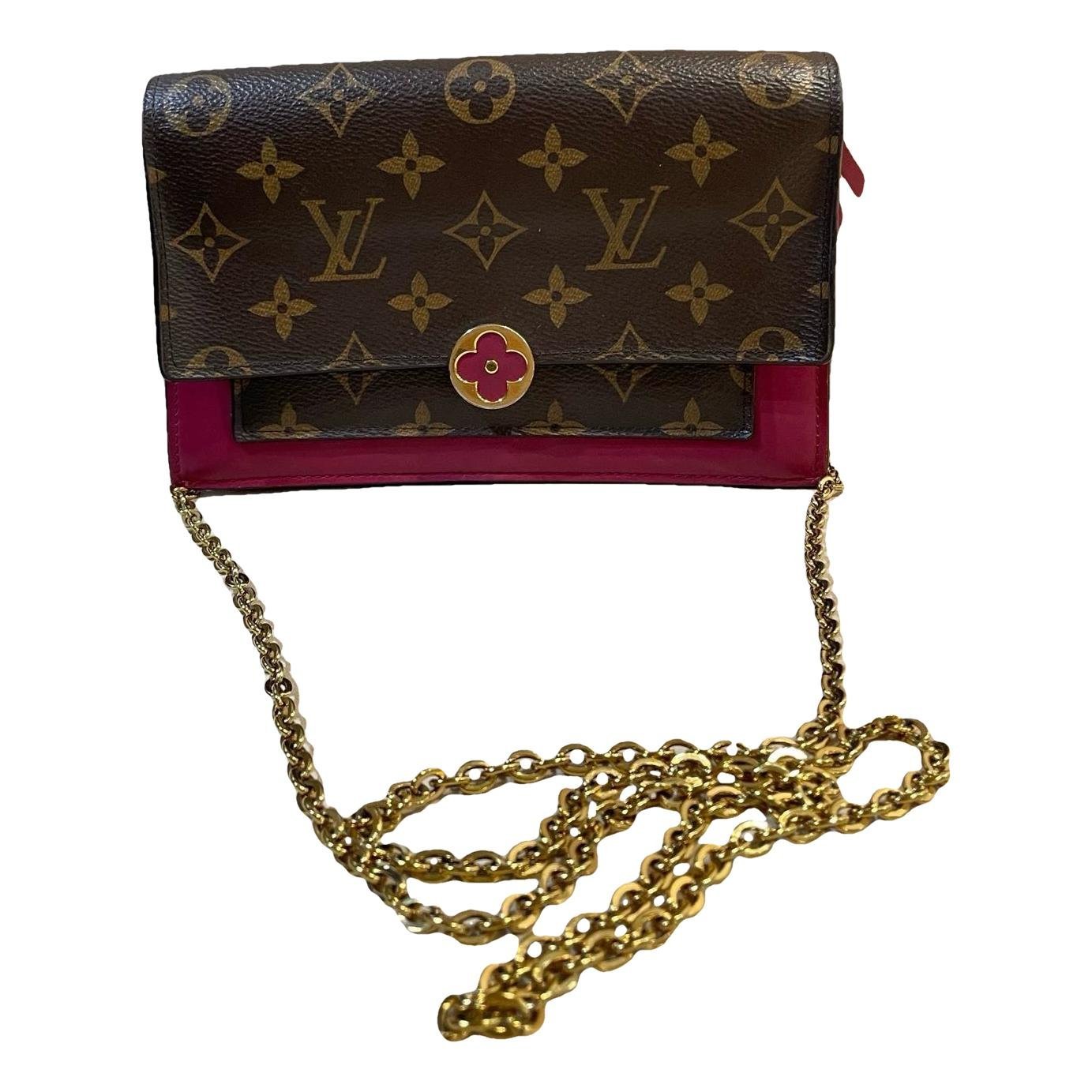 Flore chain leather handbag