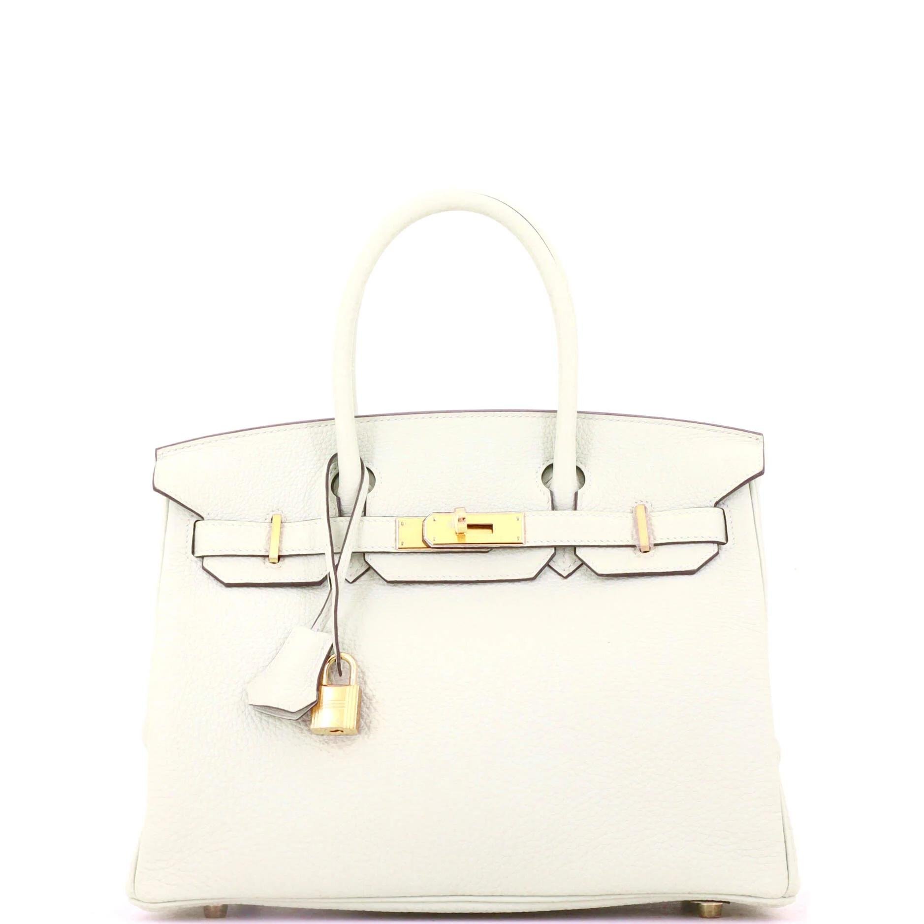 Birkin 30 leather tote