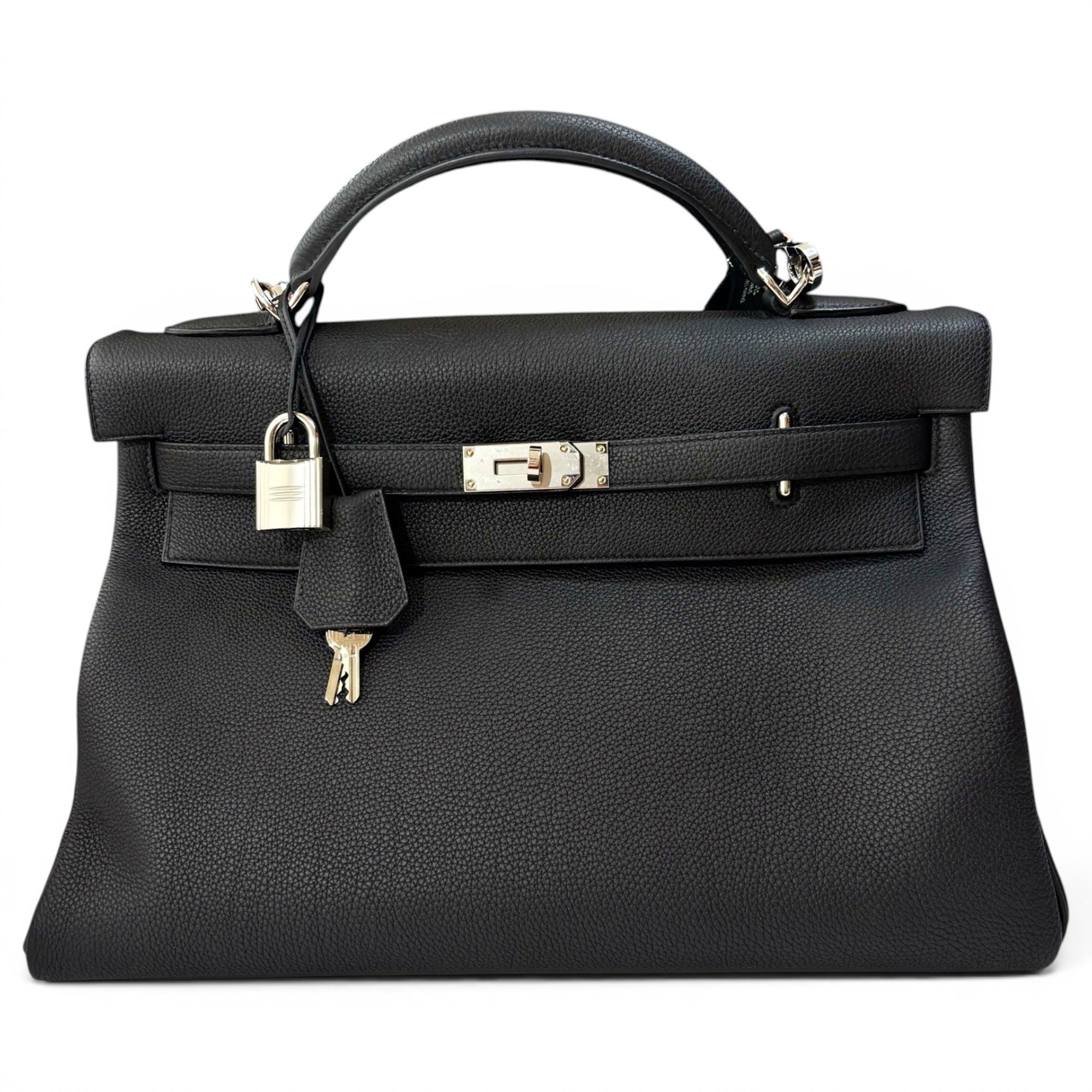 Kelly 42 leather bag