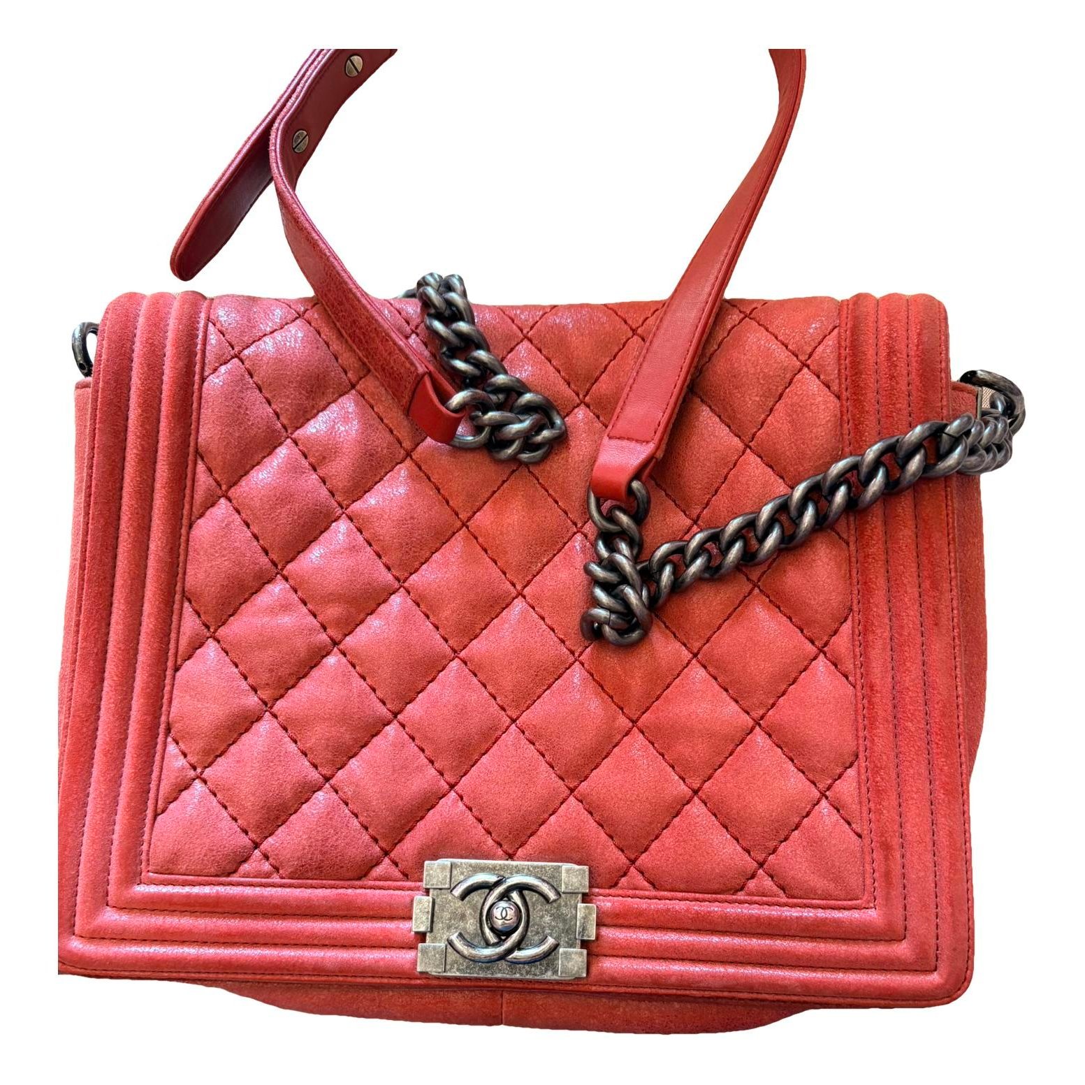Boy leather crossbody bag