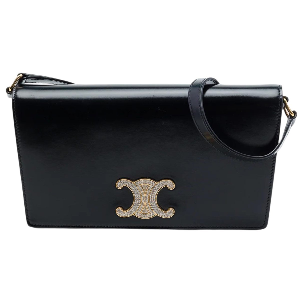 Triomphe leather handbag