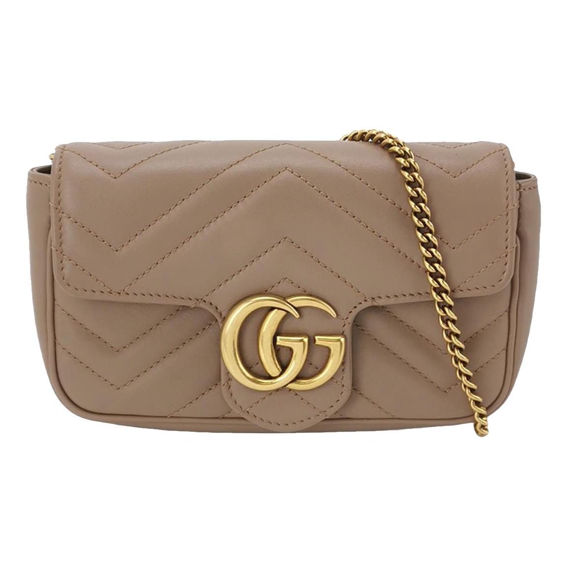GG Marmont Chain leather crossbody bag