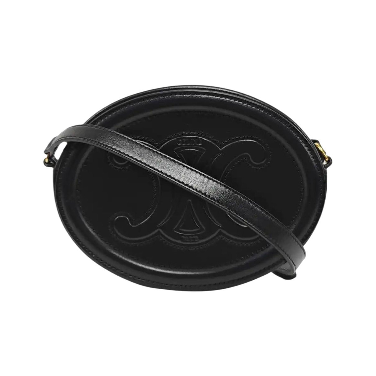 Triomphe leather crossbody bag