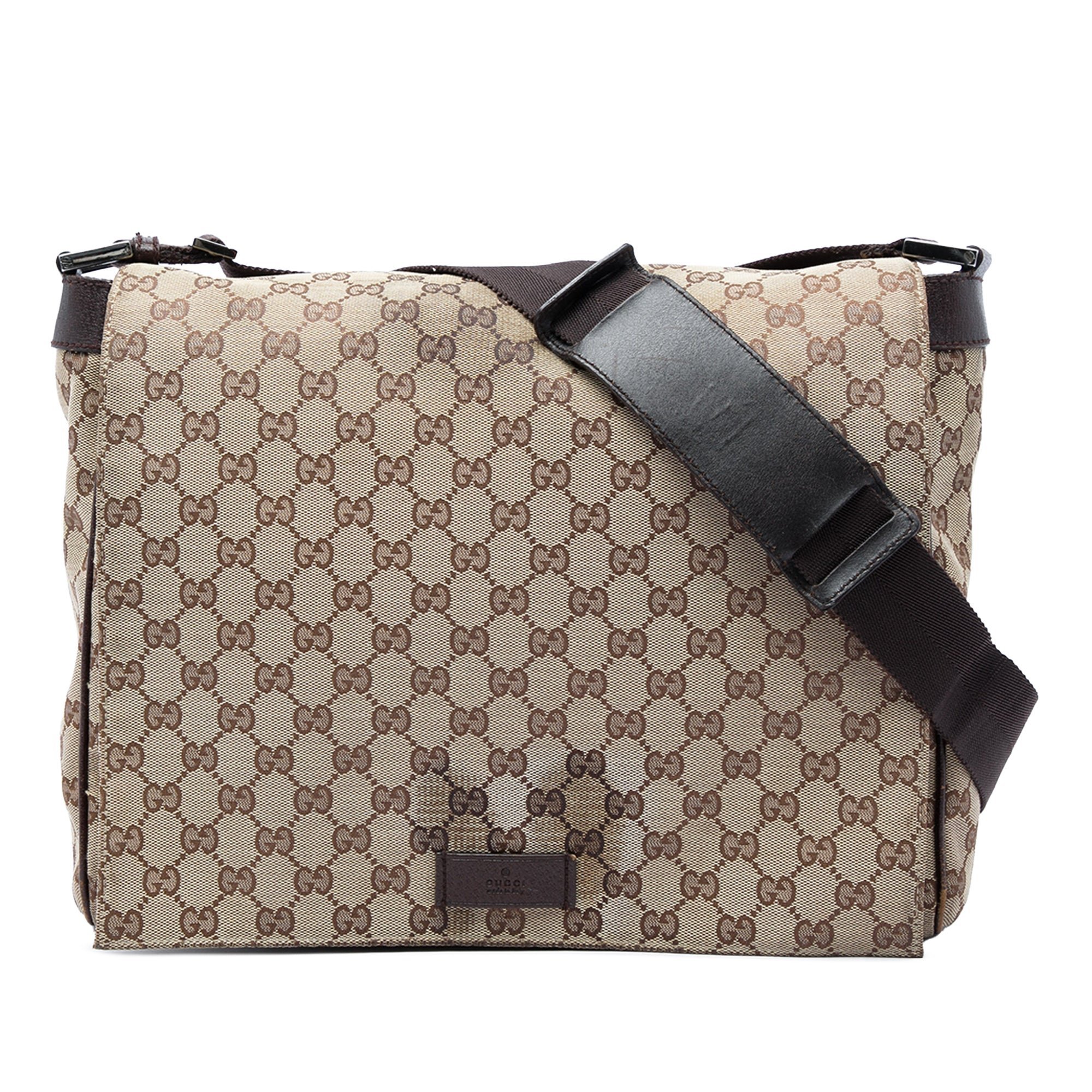 Gucci B cloth handbag