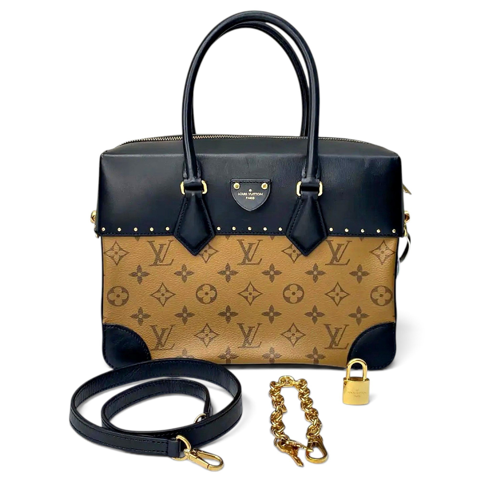 City Malle vinyl handbag