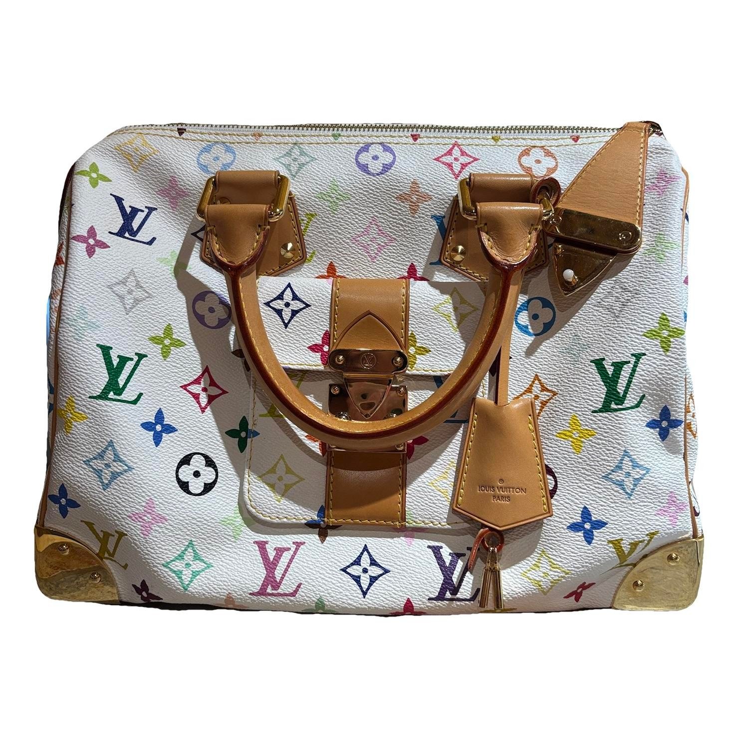 Speedy leather handbag