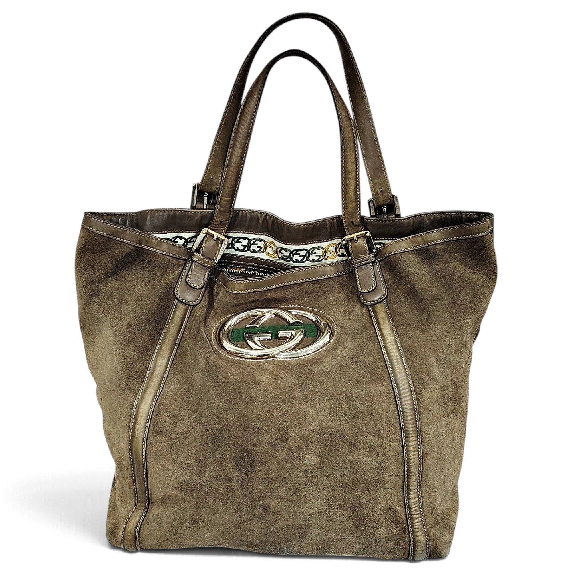 Britt leather tote