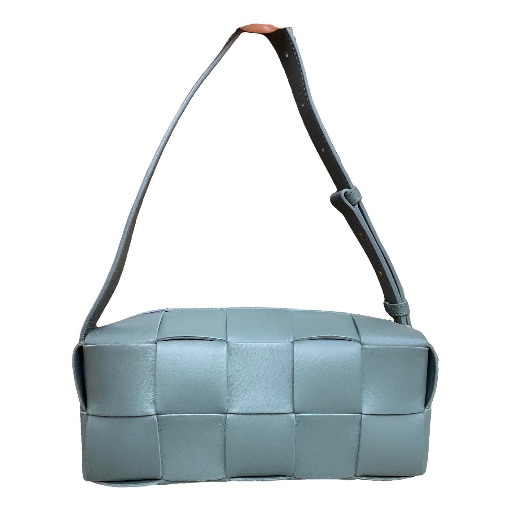 Brick Cassette leather handbag