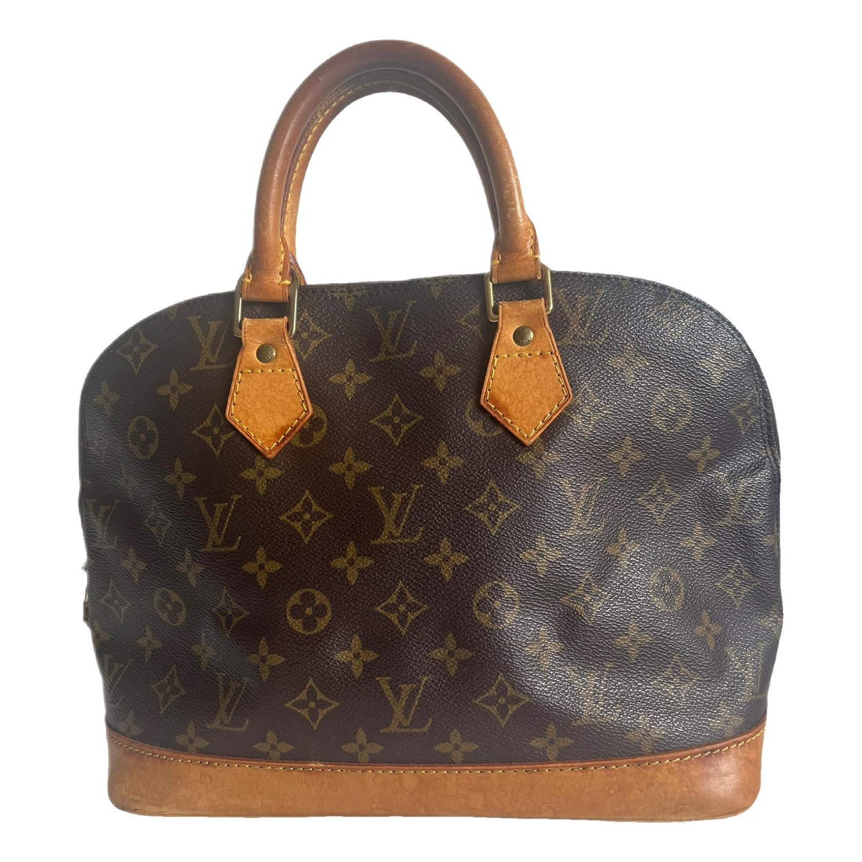 Alma leather handbag