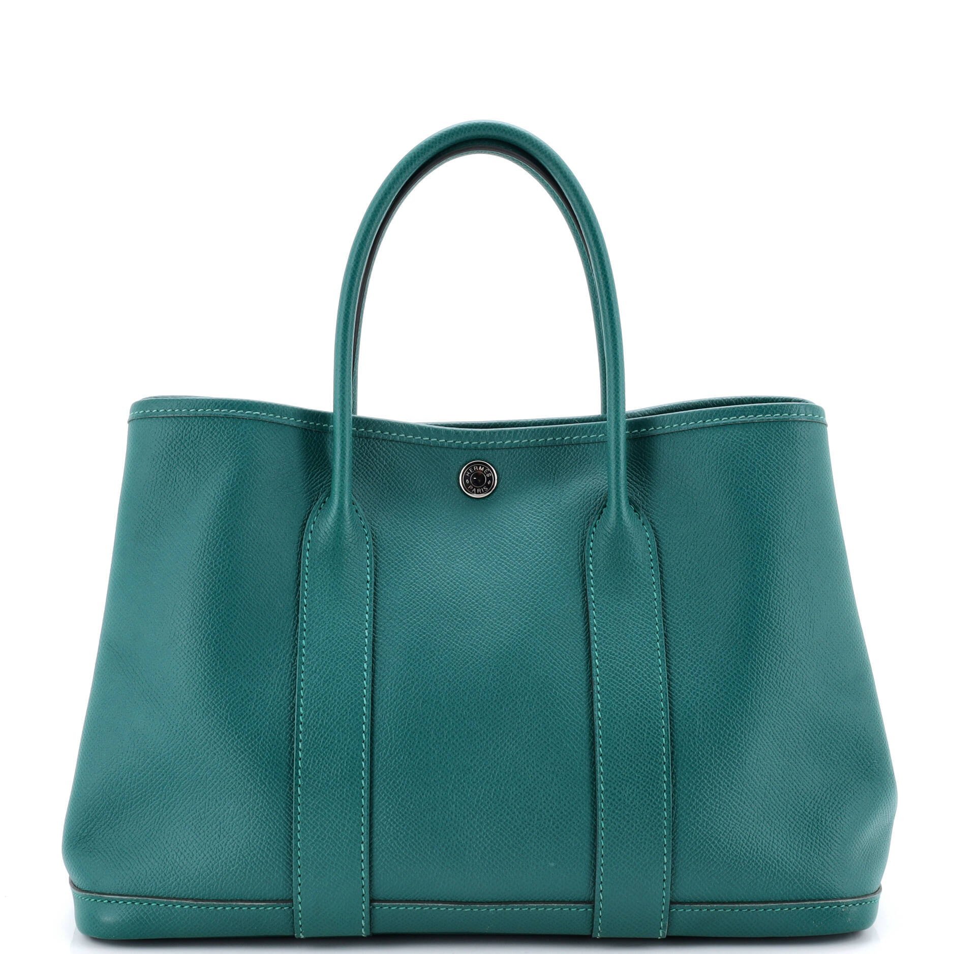 Leather tote