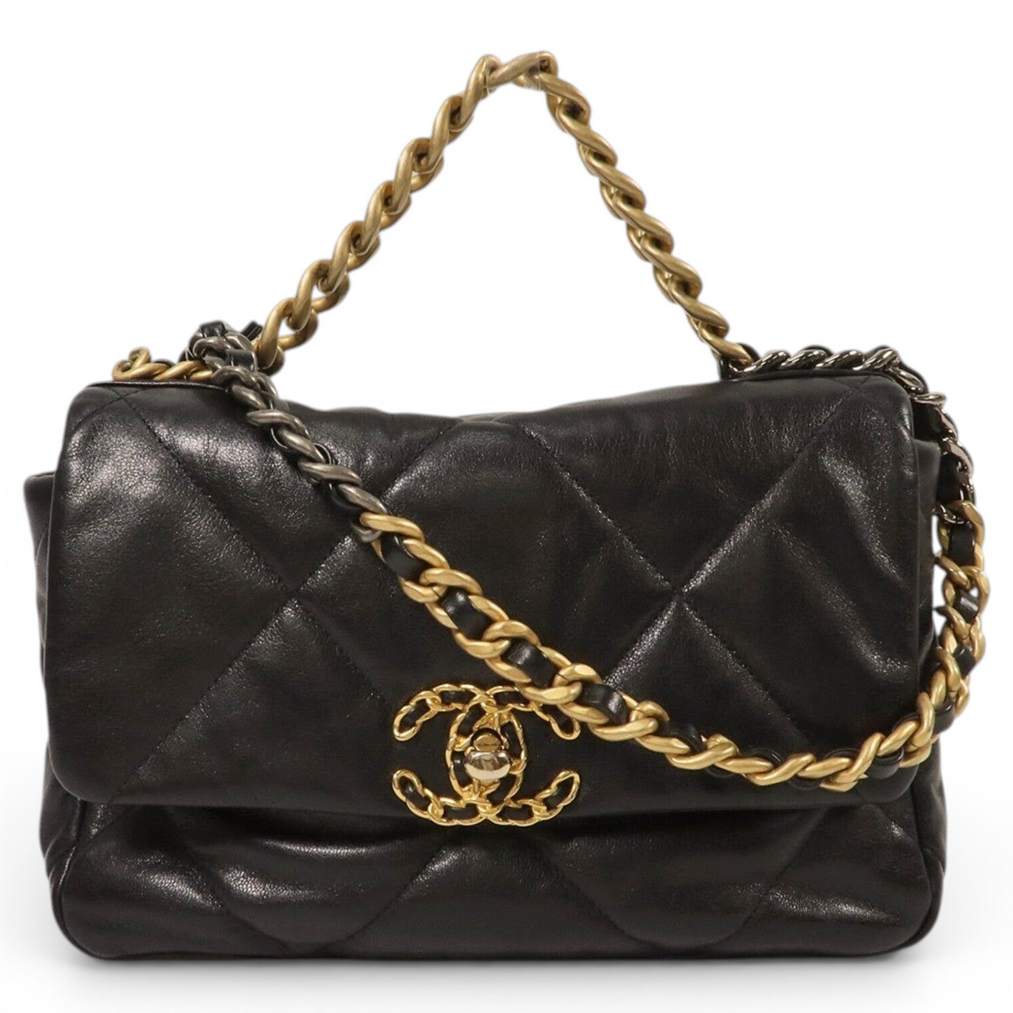 Chanel 19 leather handbag