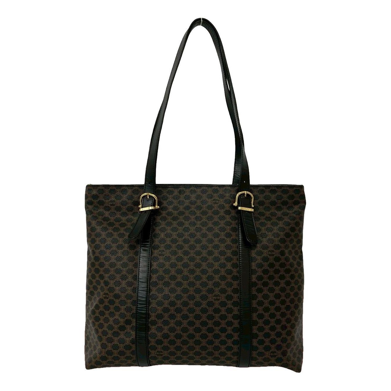 Triomphe leather tote