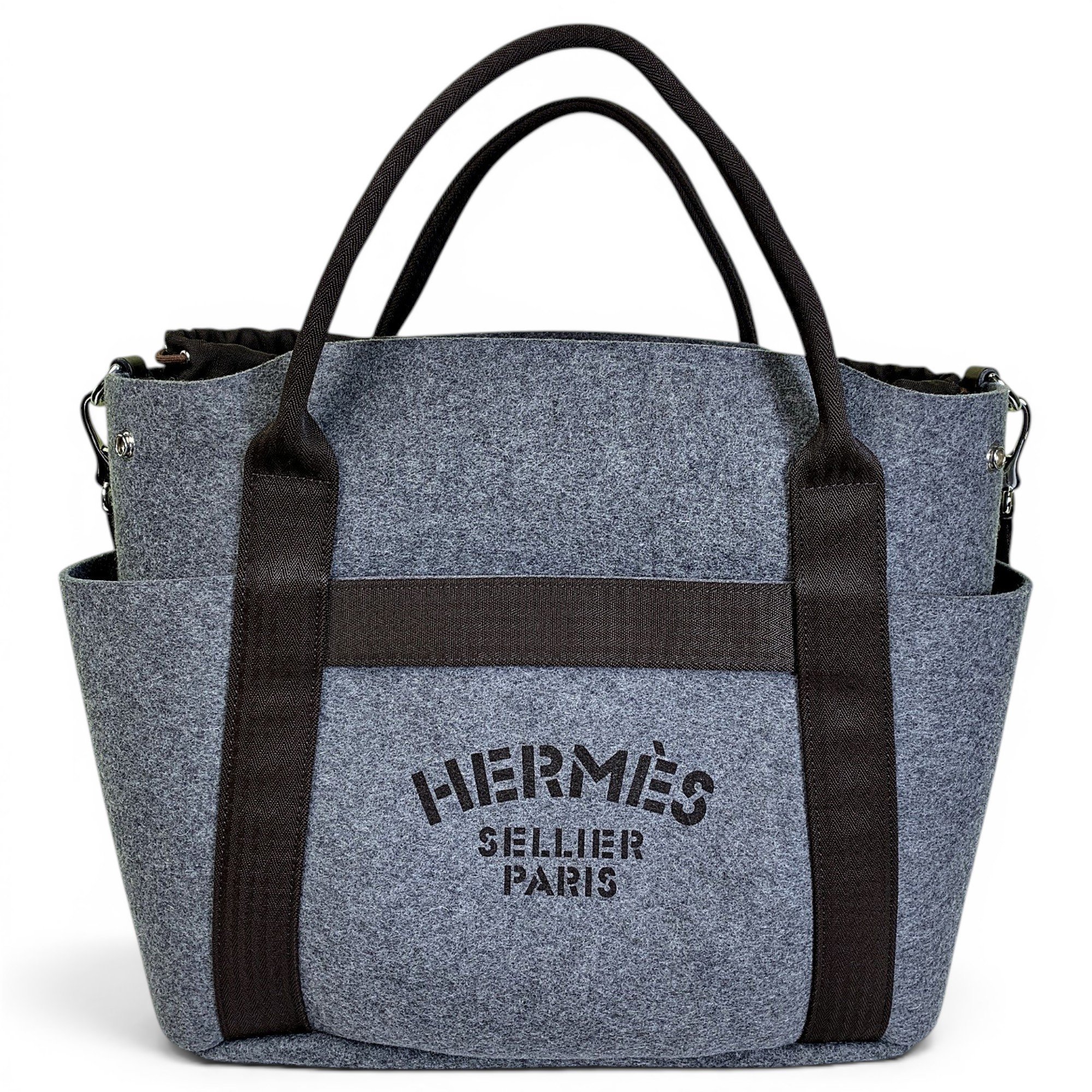 Groom wool handbag