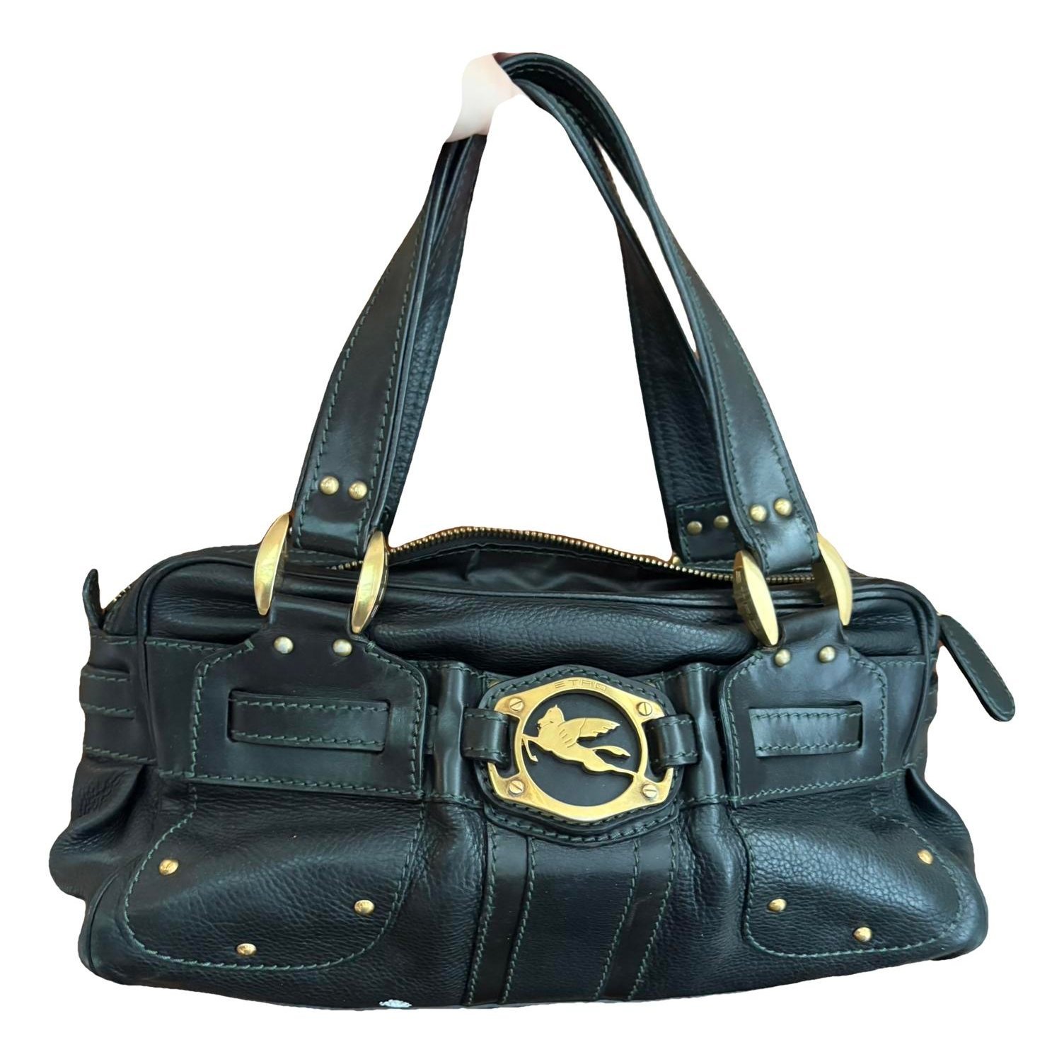 Leather handbag