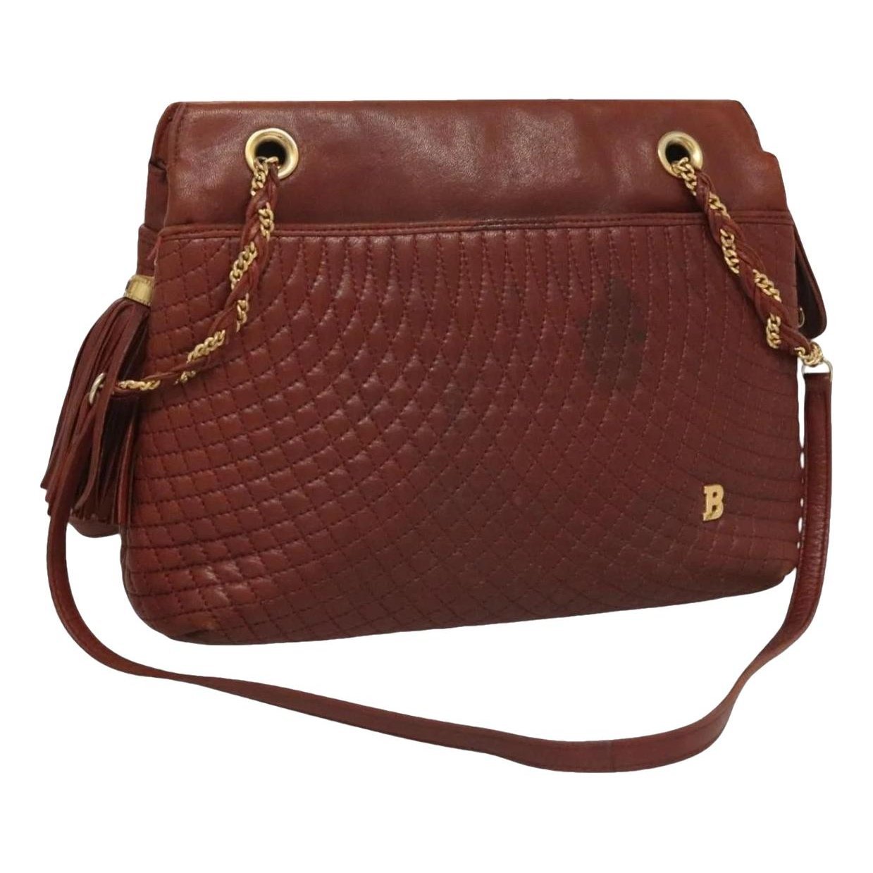 Leather handbag