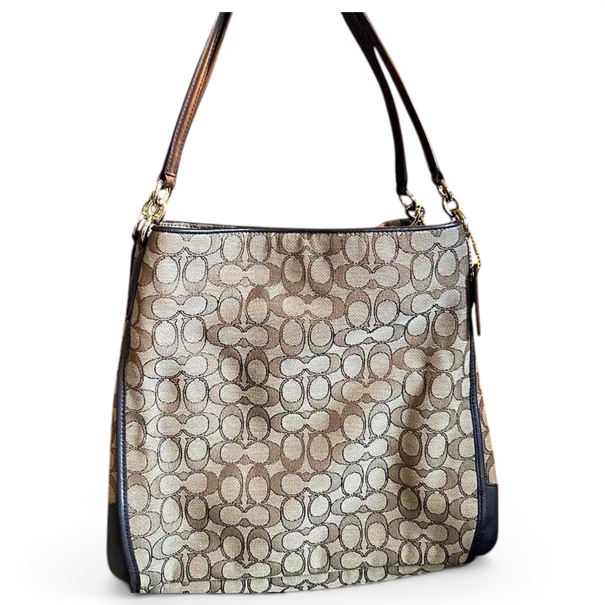 Leather handbag