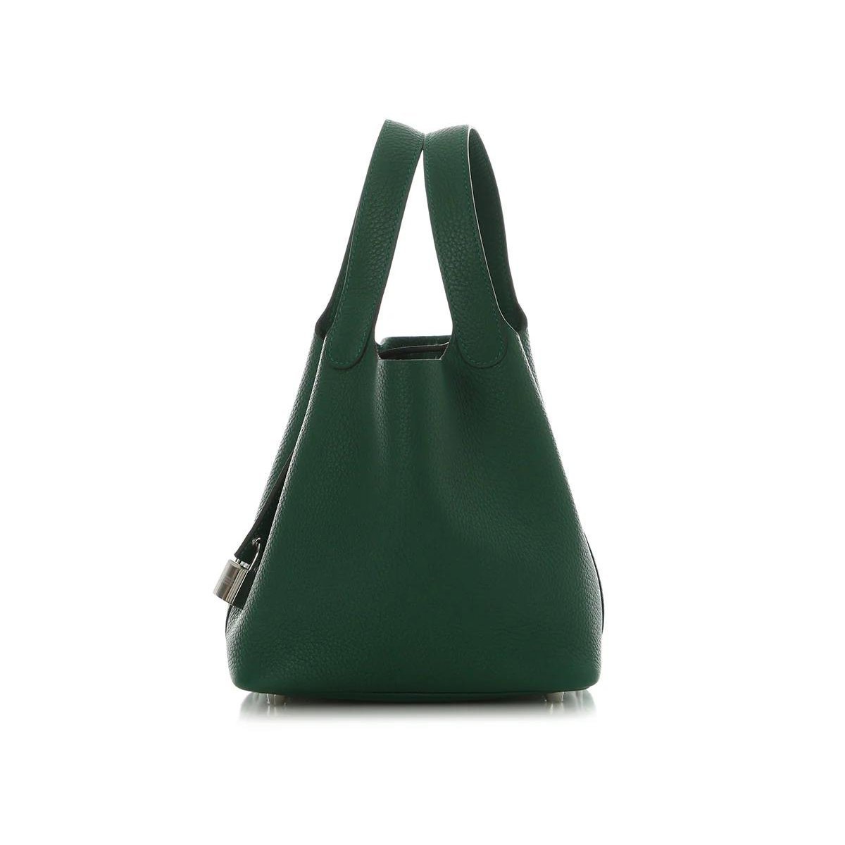 Leather tote