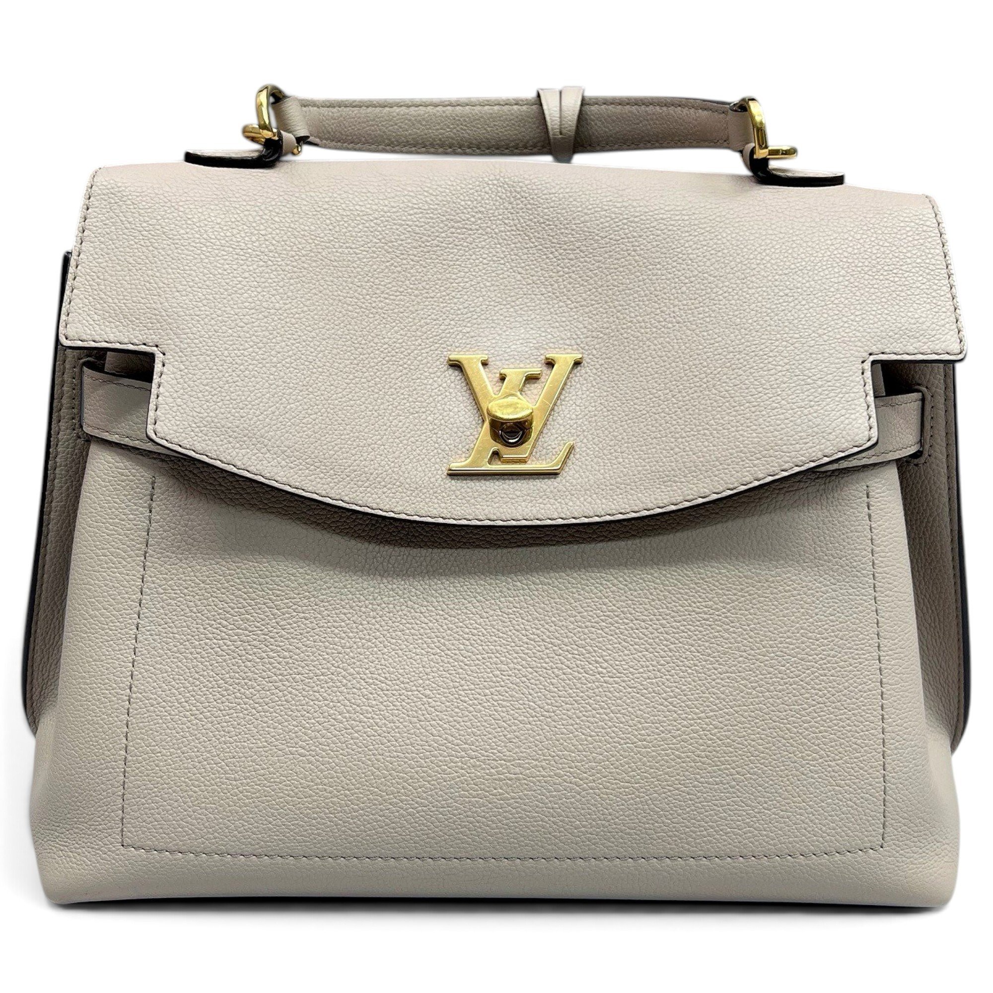 Lockme leather handbag