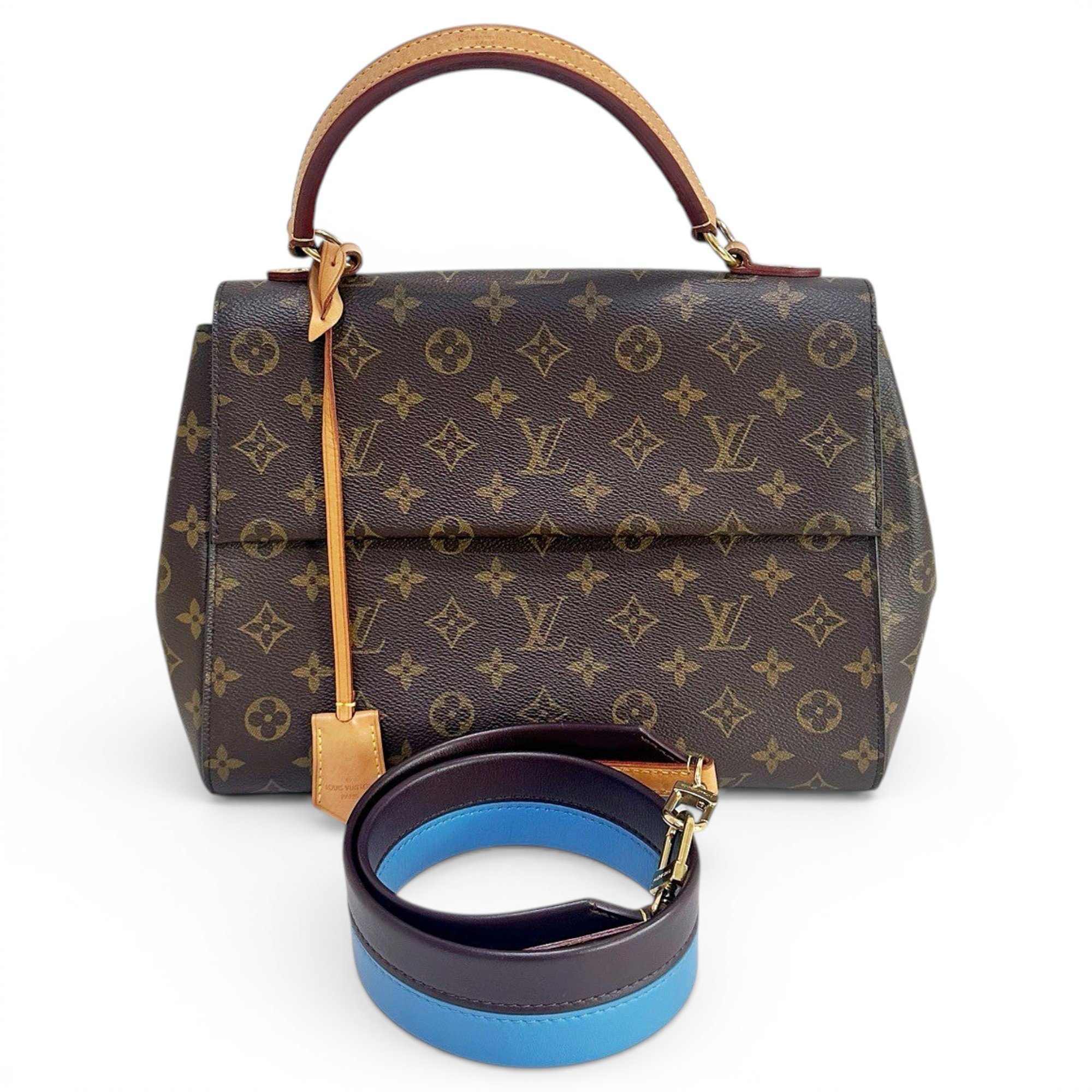 Cluny leather handbag